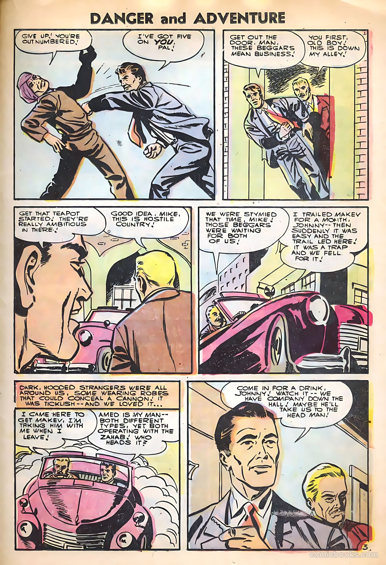 Danger and Adventure #26 (1955) — page 21 of 36