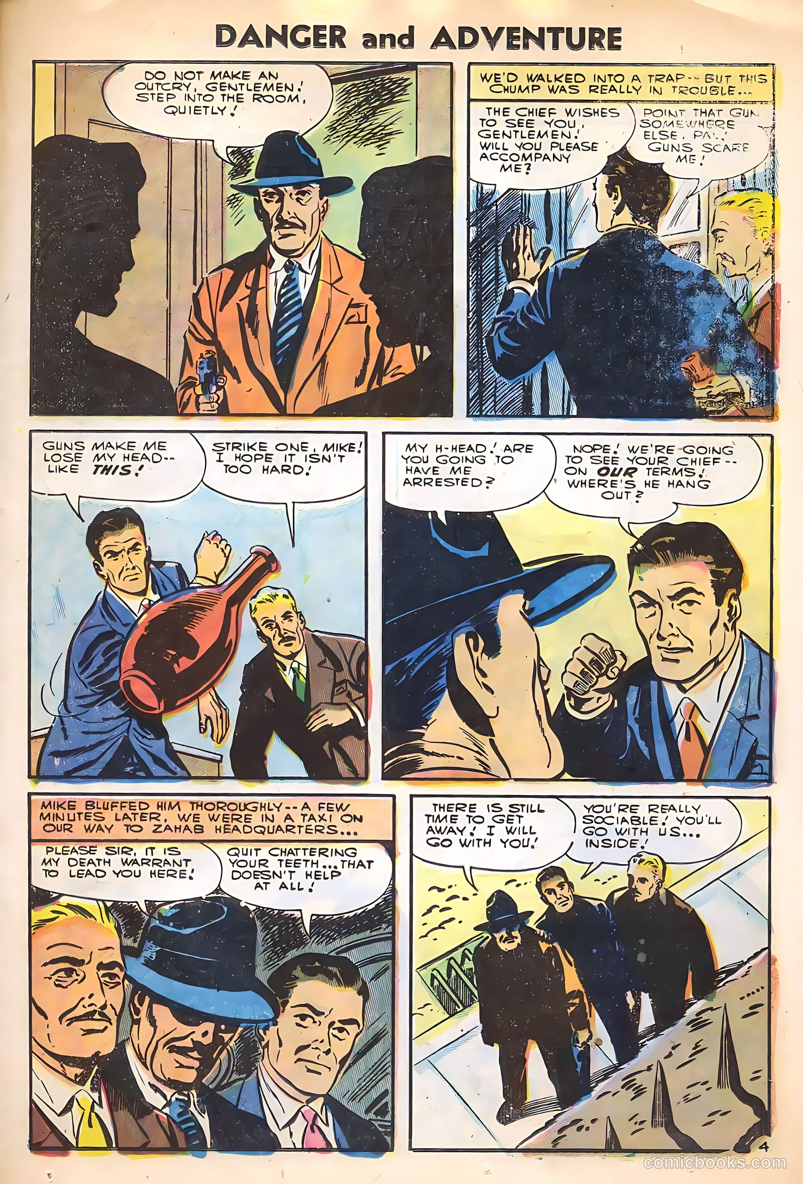 Danger and Adventure #26 (1955) — page 23 of 36