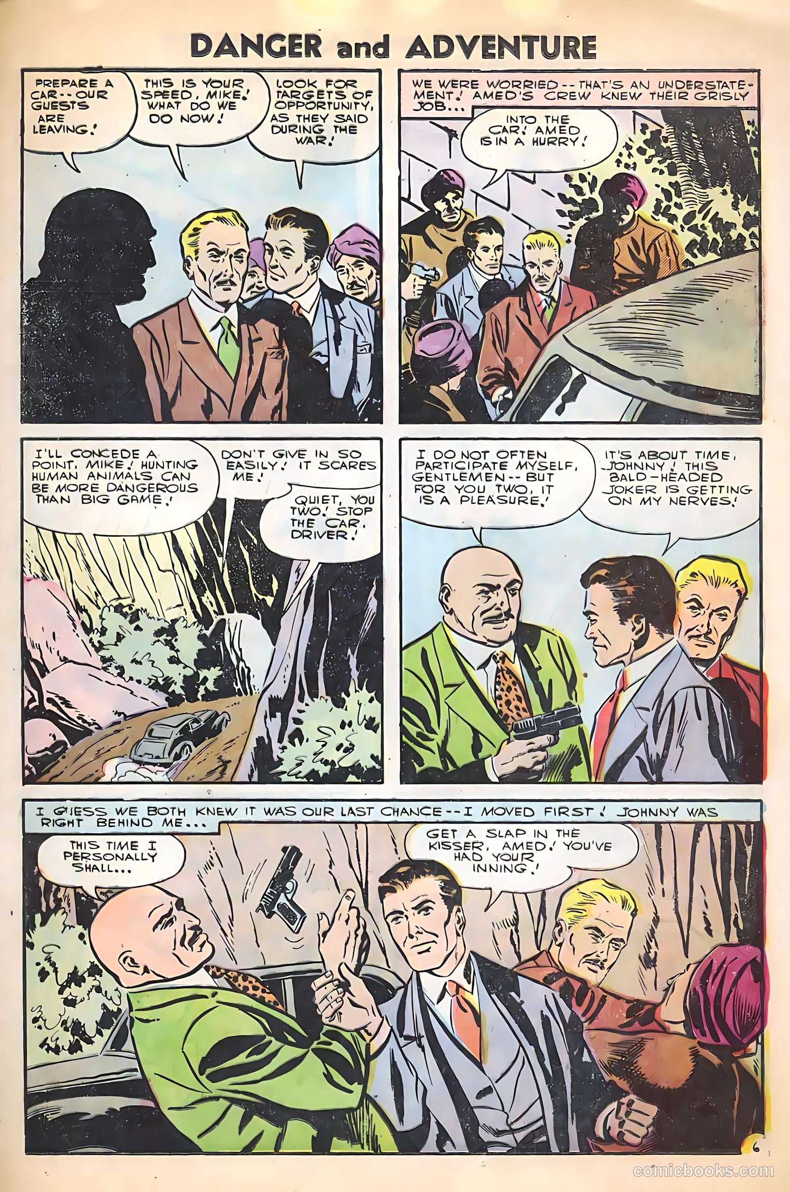 Danger and Adventure #26 (1955) — page 25 of 36
