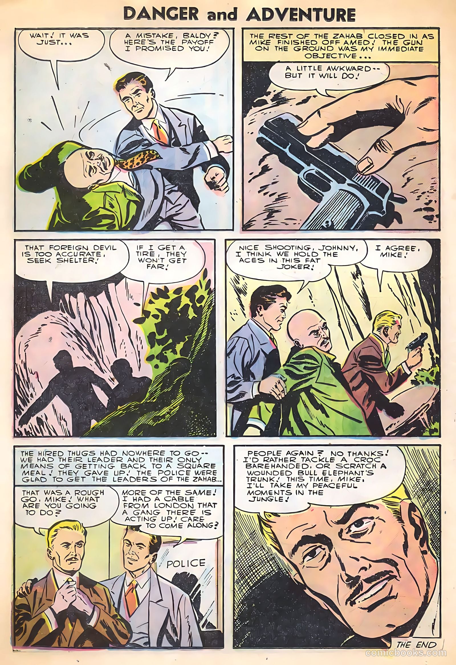 Danger and Adventure #26 (1955) — page 26 of 36