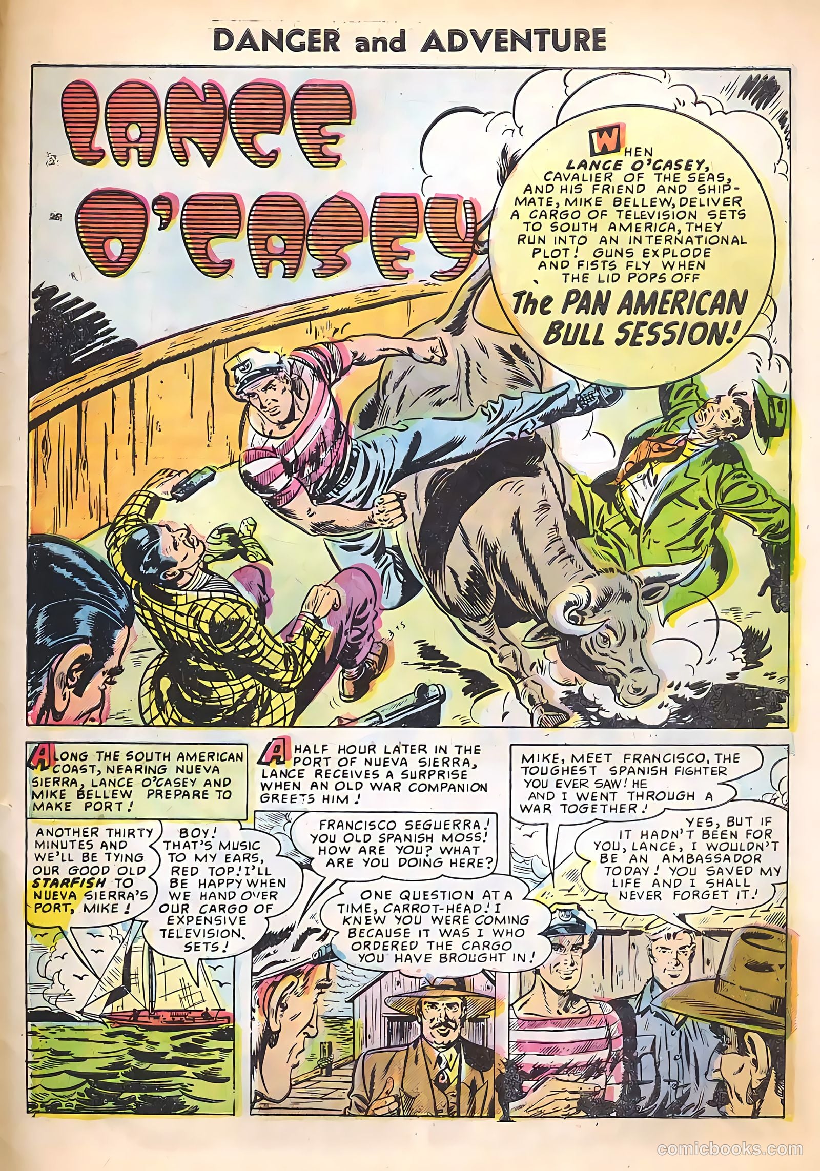 Danger and Adventure #26 (1955) — page 27 of 36