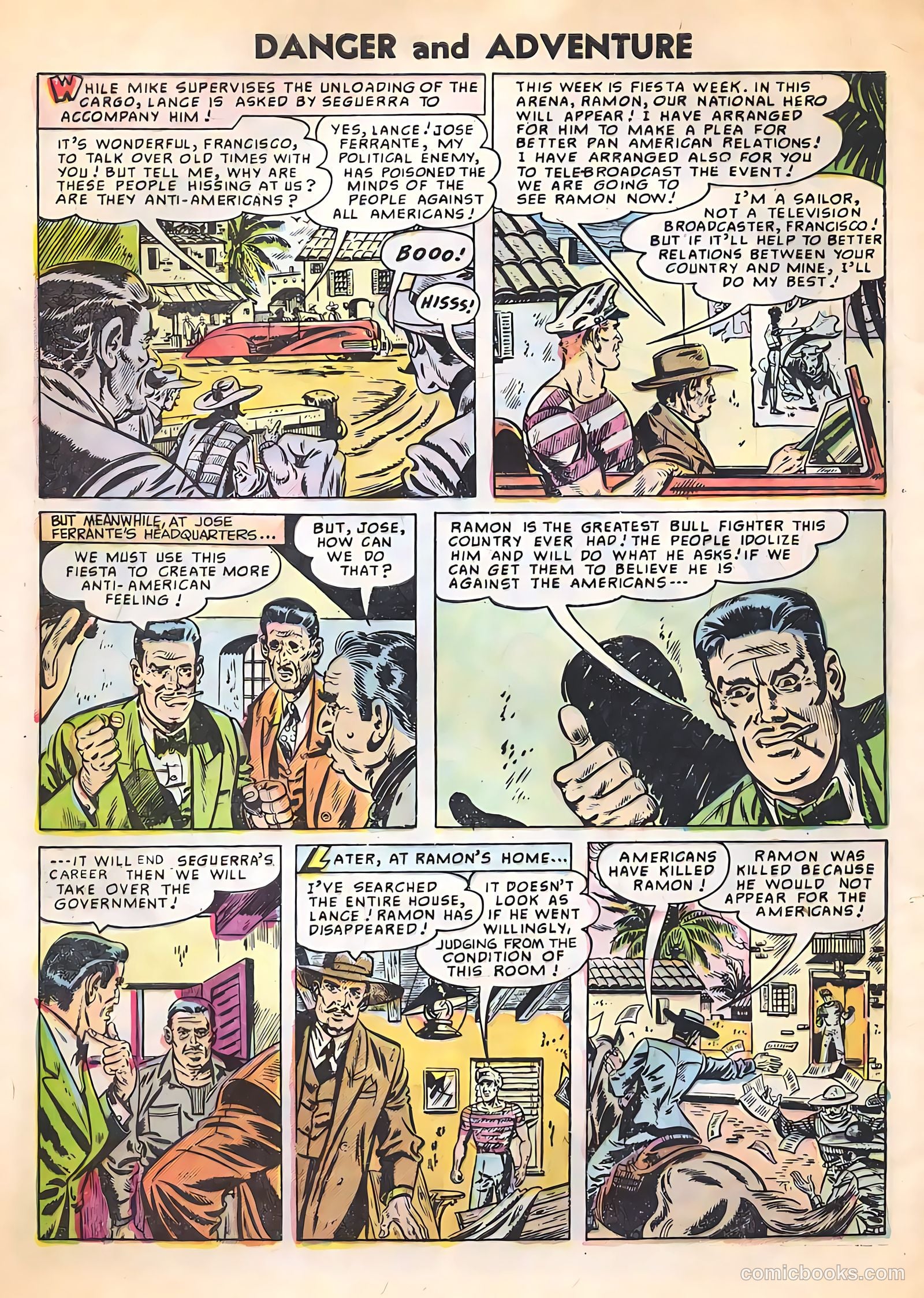 Danger and Adventure #26 (1955) — page 28 of 36