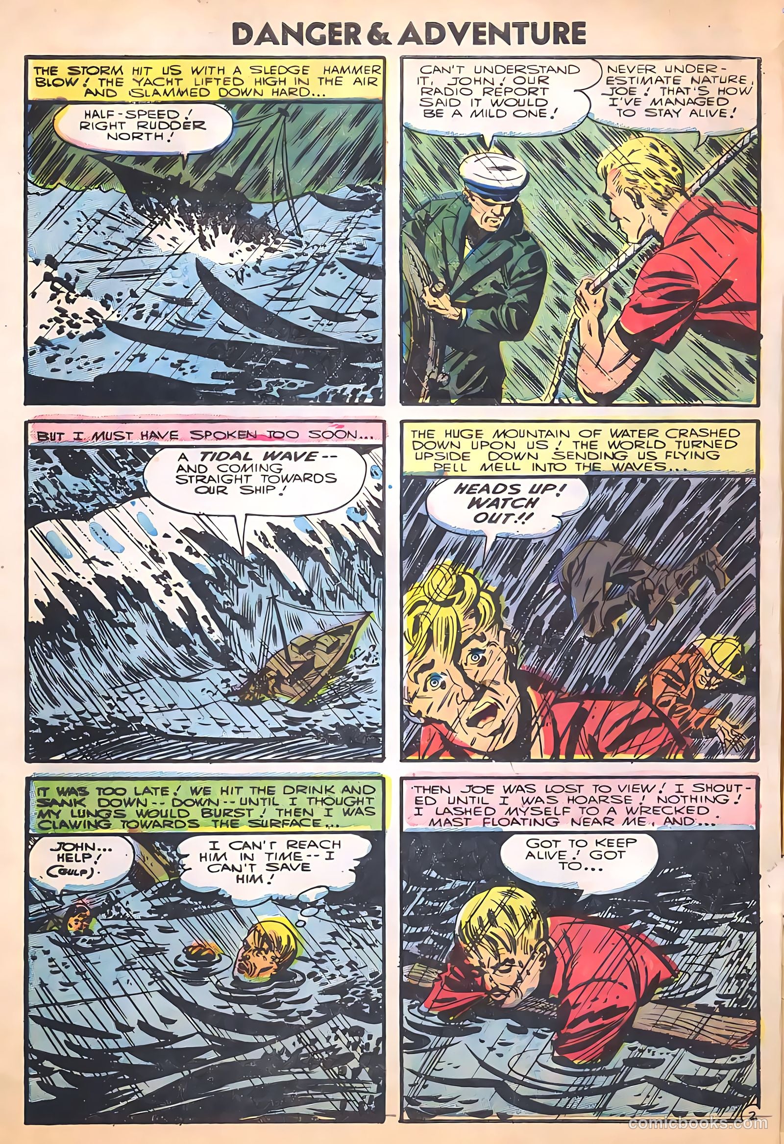 Danger and Adventure #27 (1956) — page 4 of 36