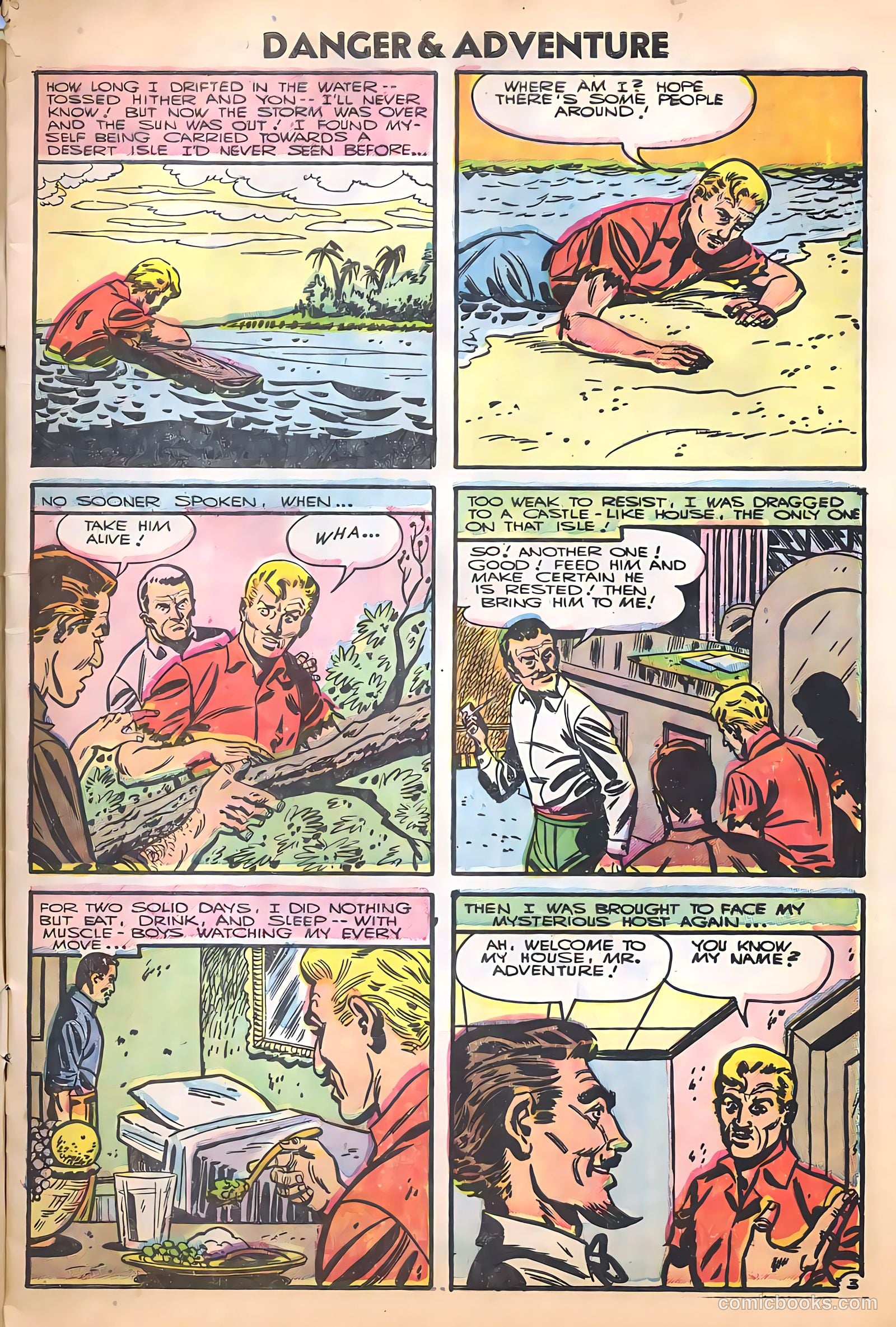 Danger and Adventure #27 (1956) — page 5 of 36