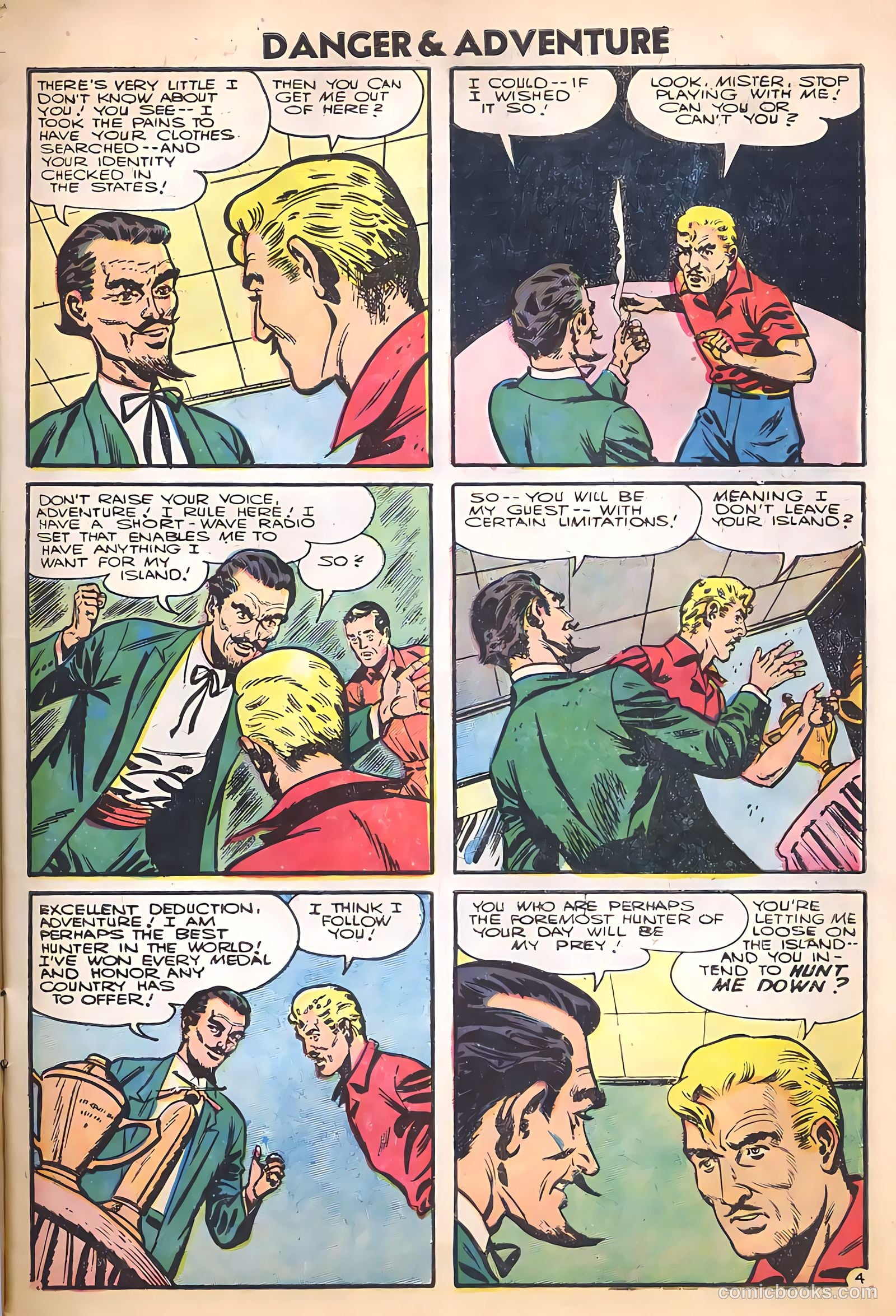 Danger and Adventure #27 (1956) — page 7 of 36