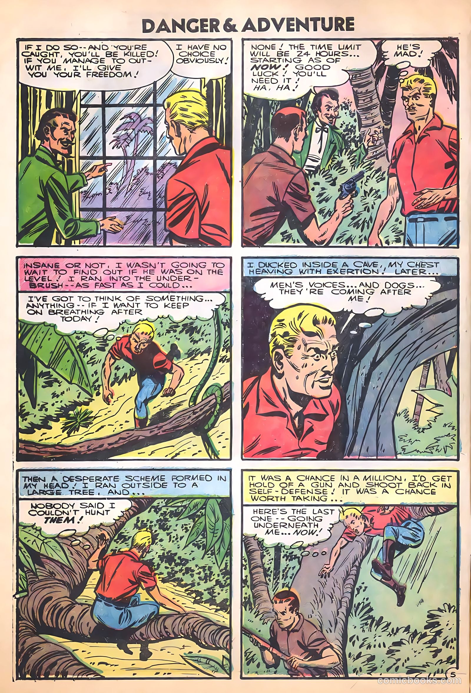 Danger and Adventure #27 (1956) — page 8 of 36