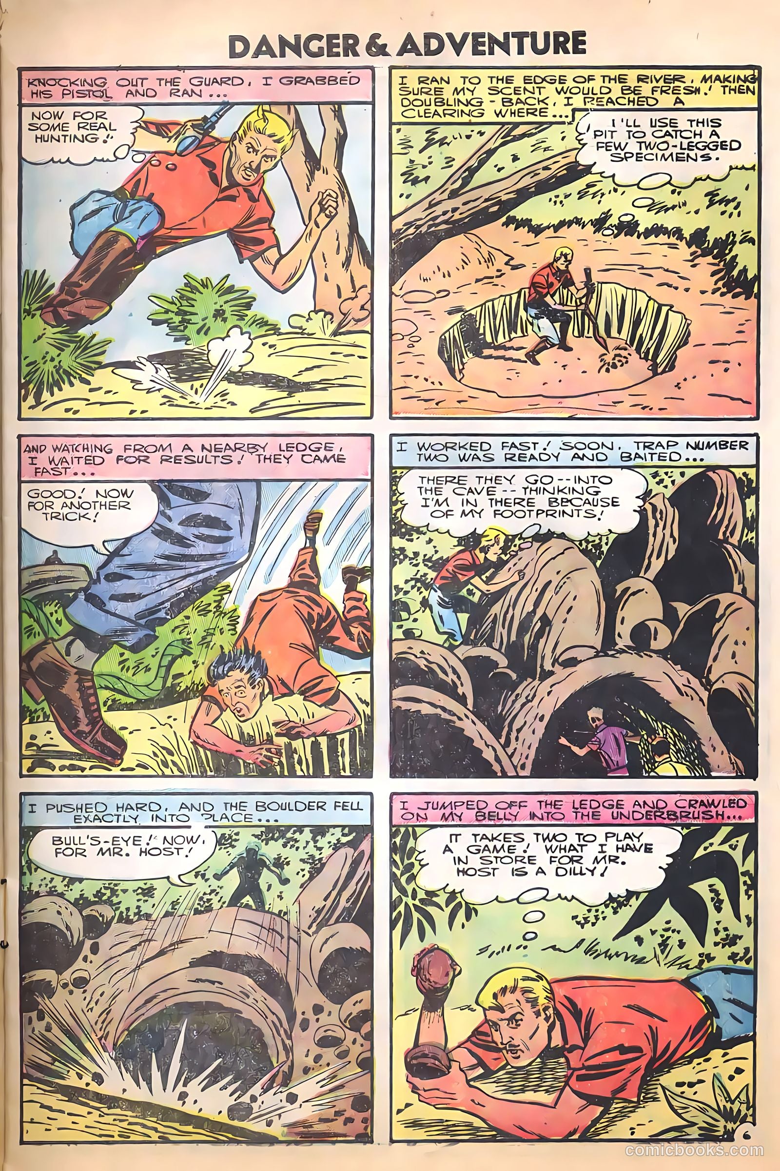 Danger and Adventure #27 (1956) — page 9 of 36