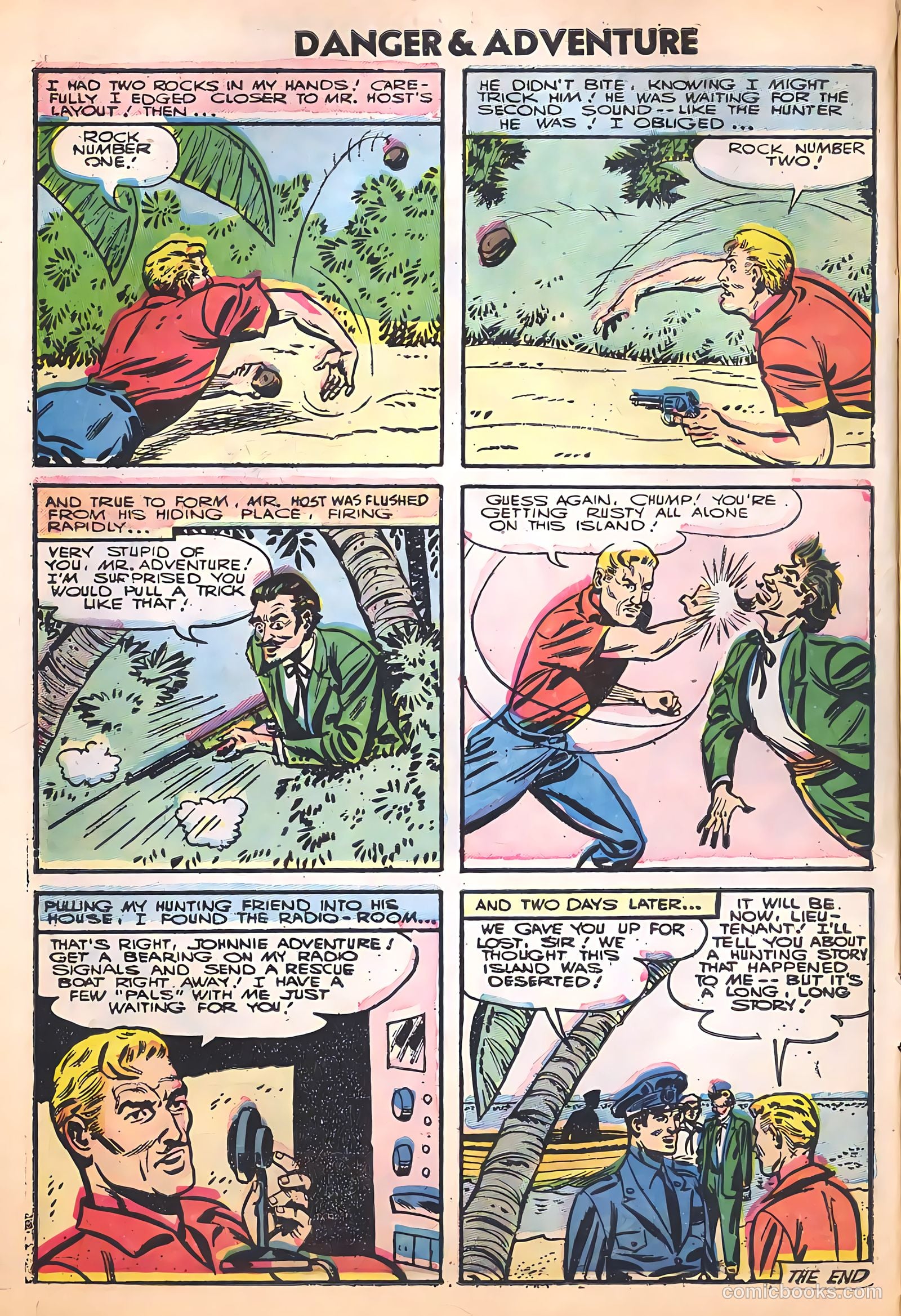Danger and Adventure #27 (1956) — page 10 of 36