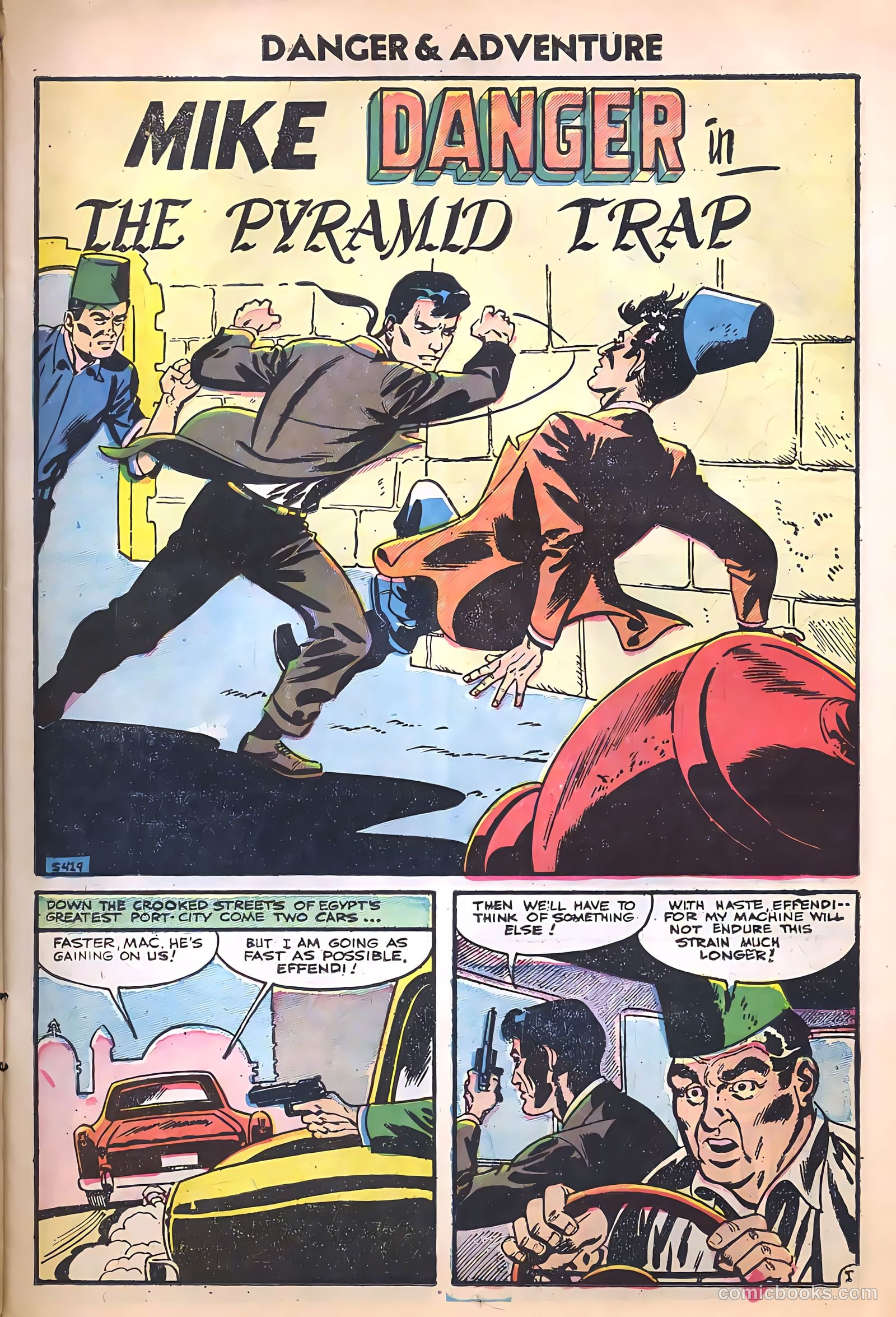 Danger and Adventure #27 (1956) — page 11 of 36