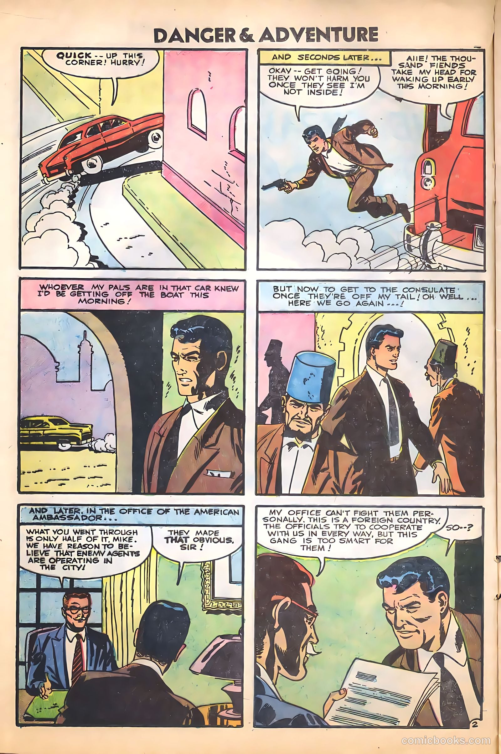 Danger and Adventure #27 (1956) — page 12 of 36