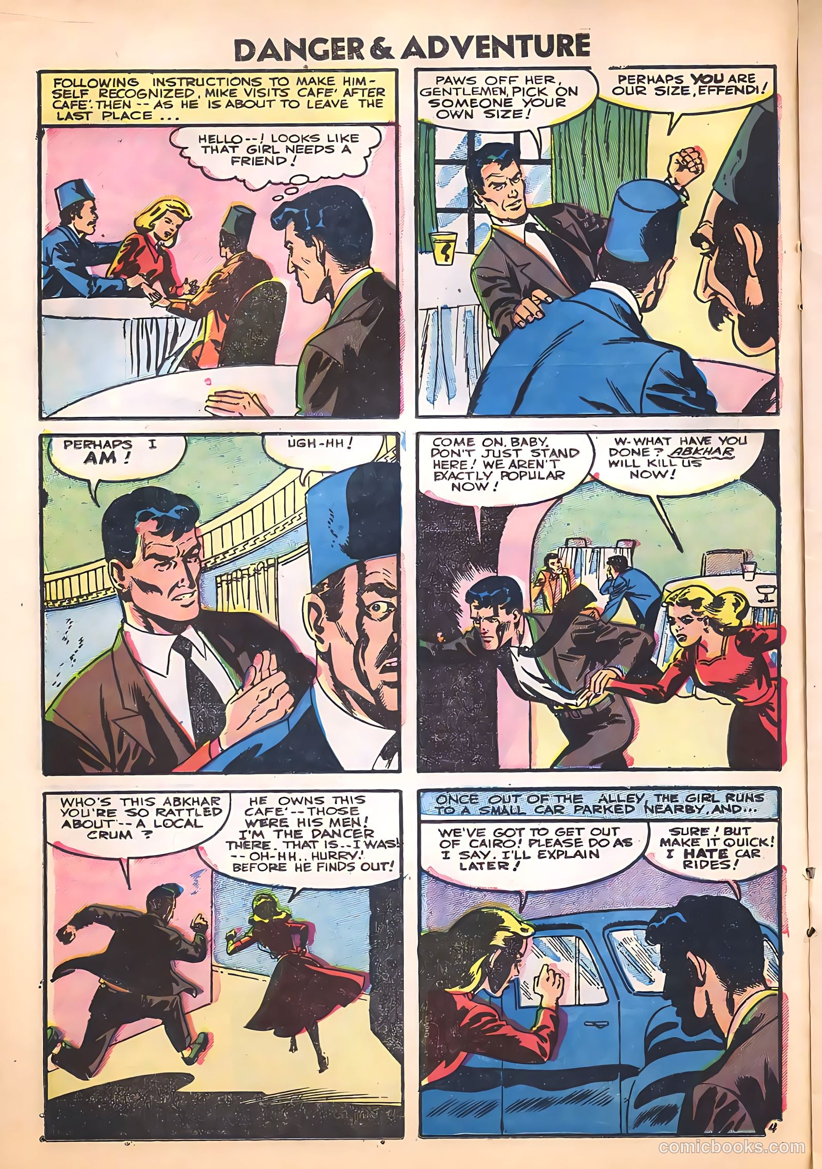 Danger and Adventure #27 (1956) — page 14 of 36