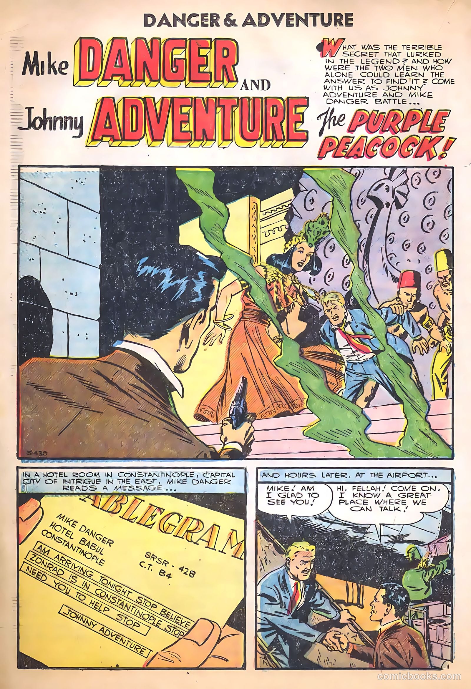Danger and Adventure #27 (1956) — page 20 of 36