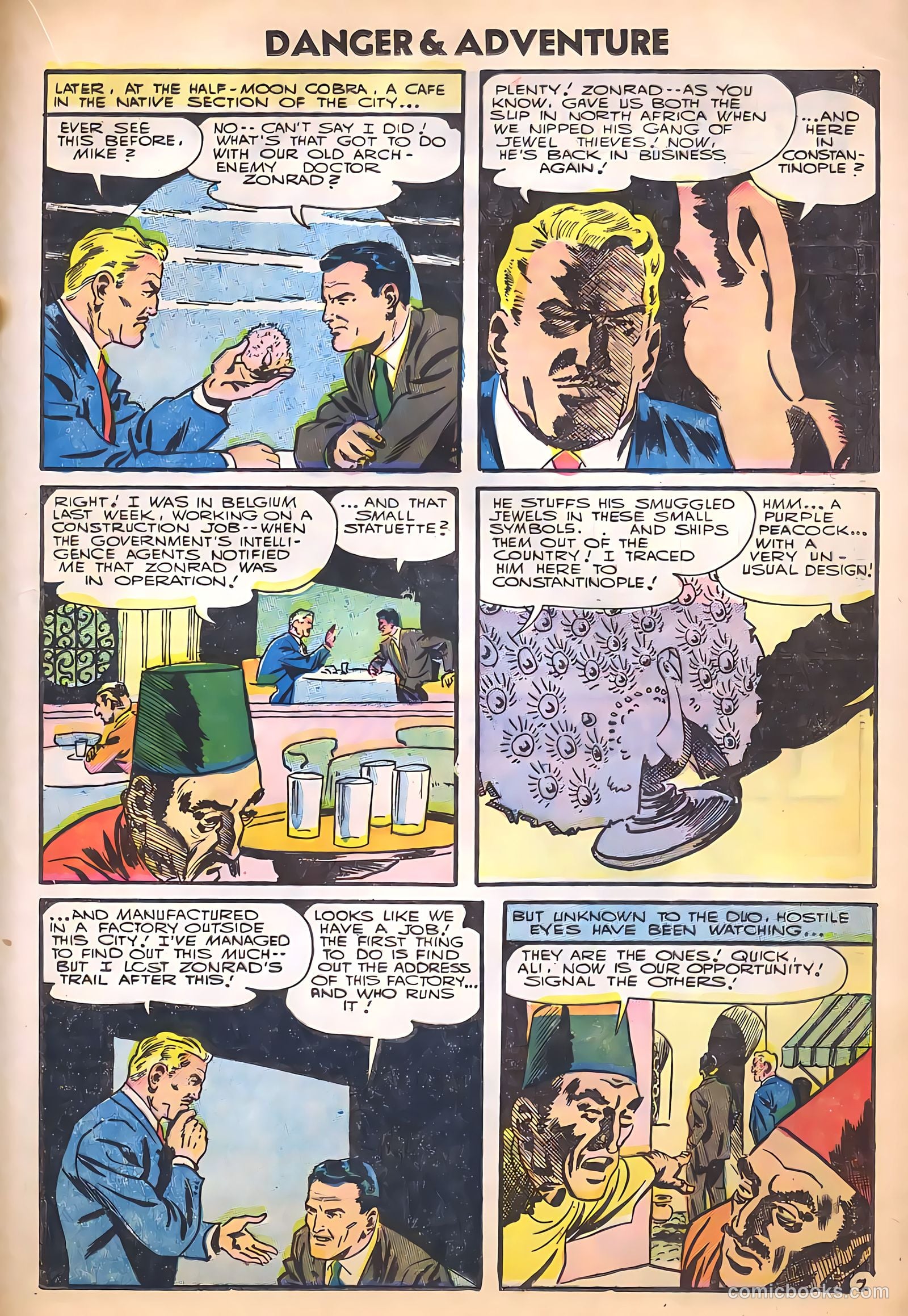 Danger and Adventure #27 (1956) — page 21 of 36