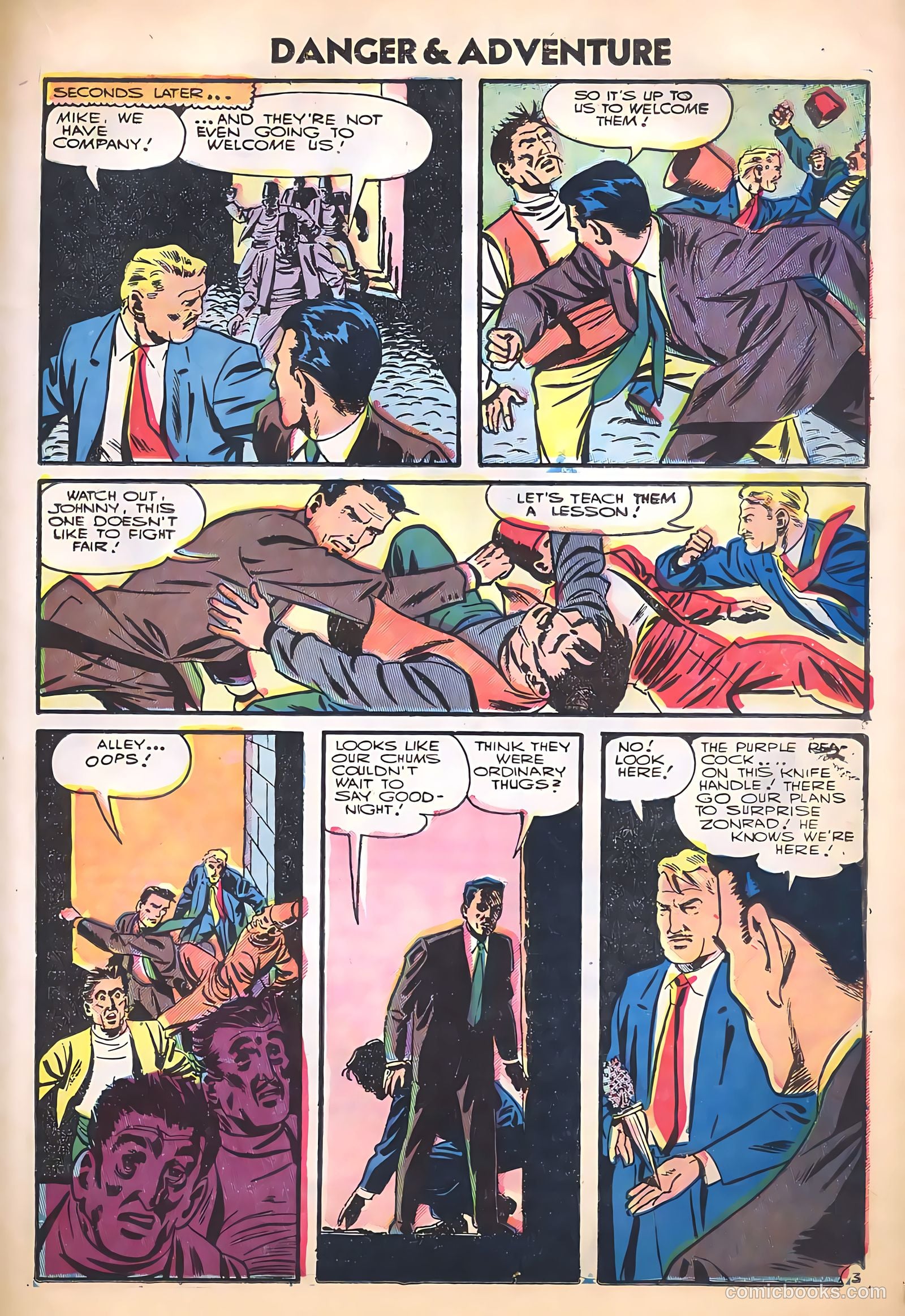 Danger and Adventure #27 (1956) — page 23 of 36
