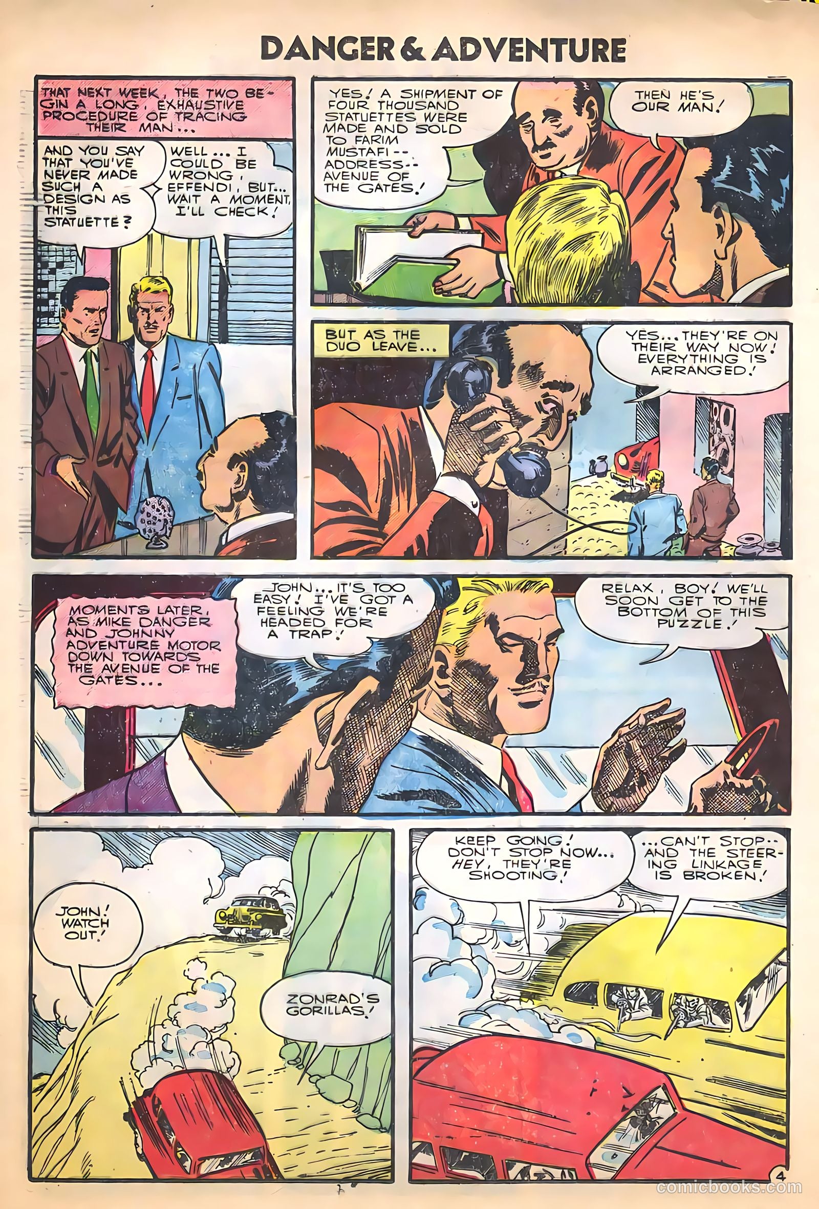 Danger and Adventure #27 (1956) — page 24 of 36