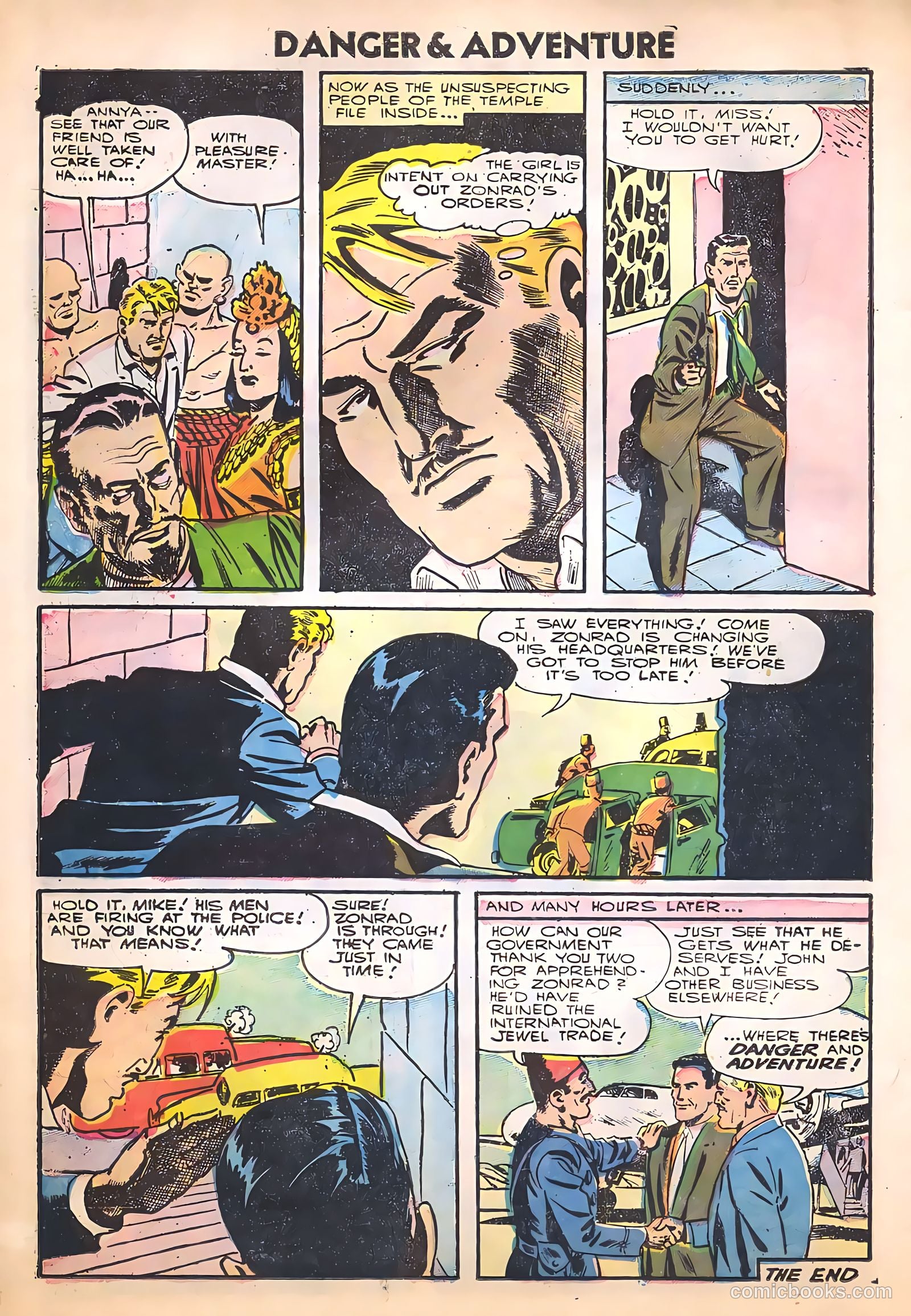 Danger and Adventure #27 (1956) — page 26 of 36