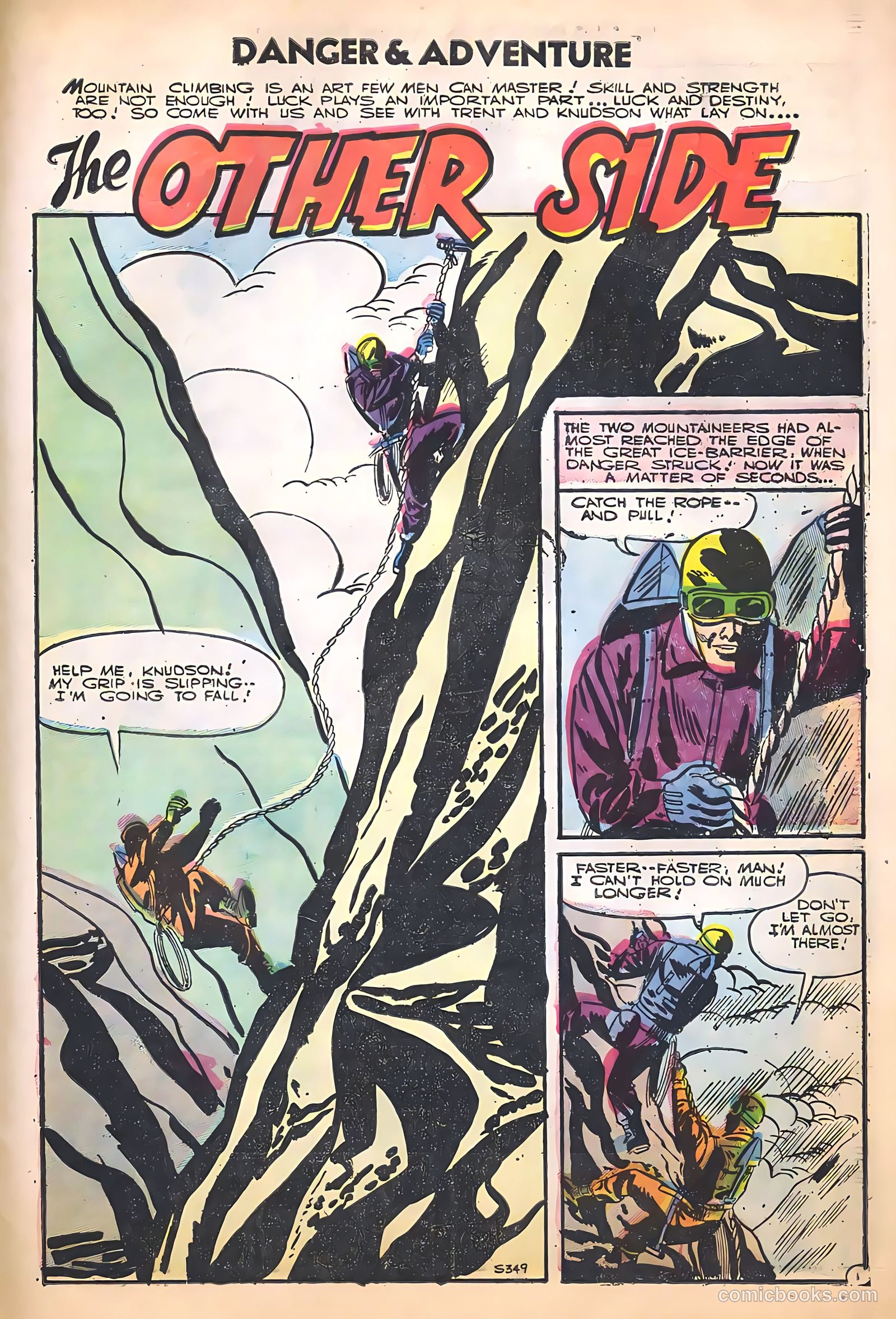 Danger and Adventure #27 (1956) — page 27 of 36