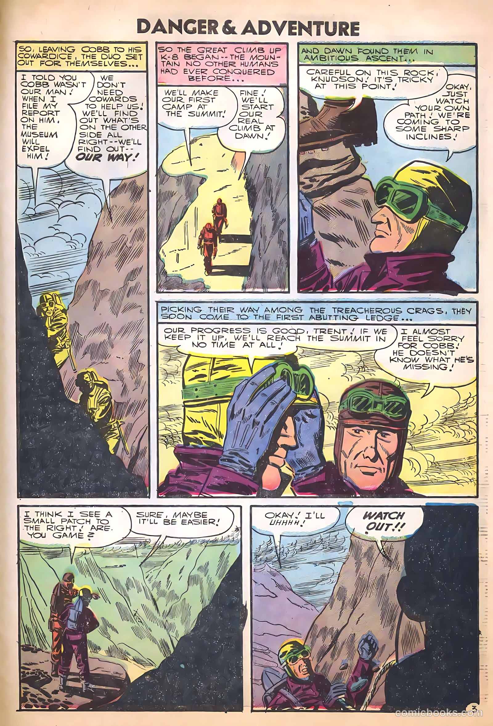 Danger and Adventure #27 (1956) — page 29 of 36