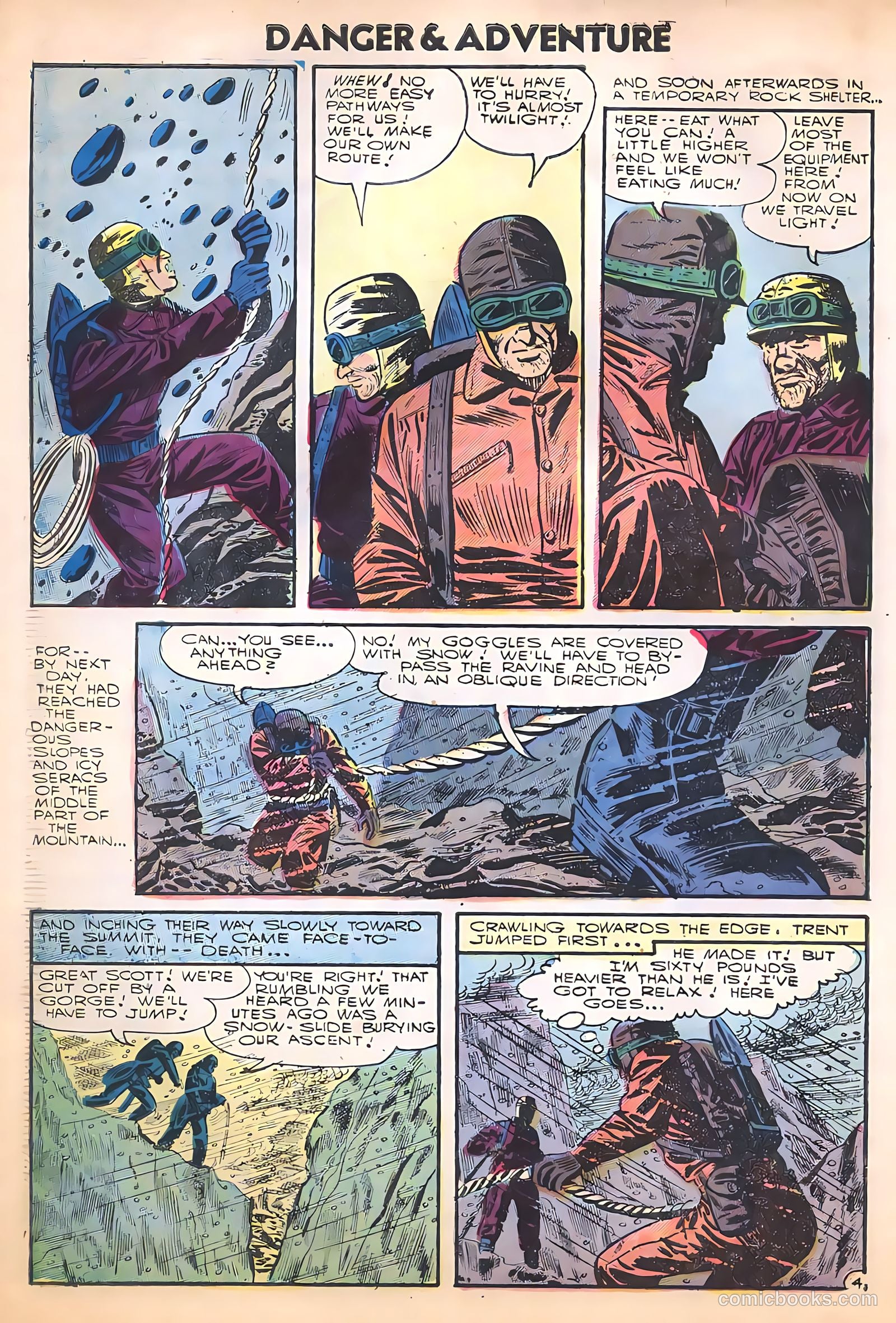Danger and Adventure #27 (1956) — page 30 of 36