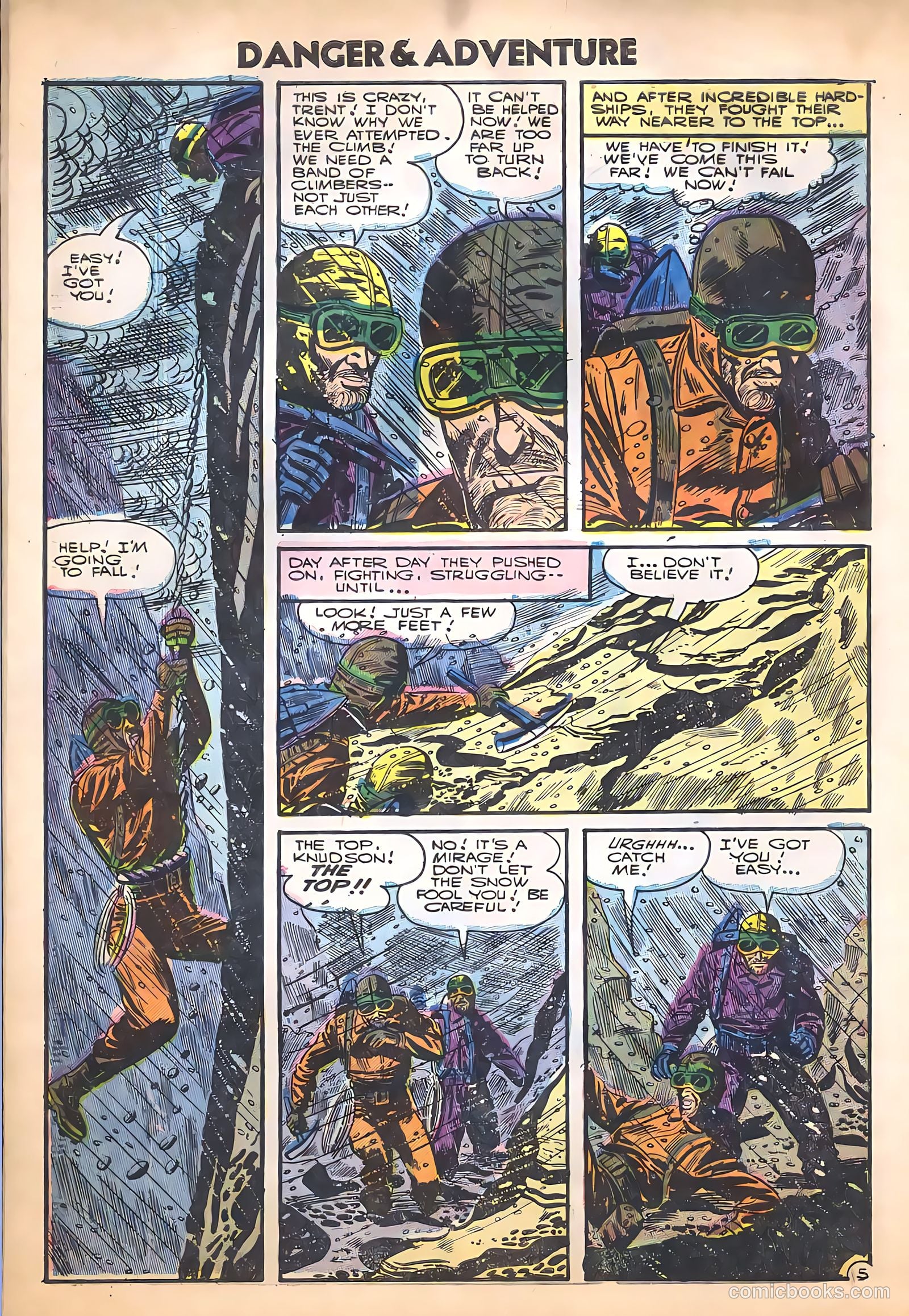Danger and Adventure #27 (1956) — page 32 of 36