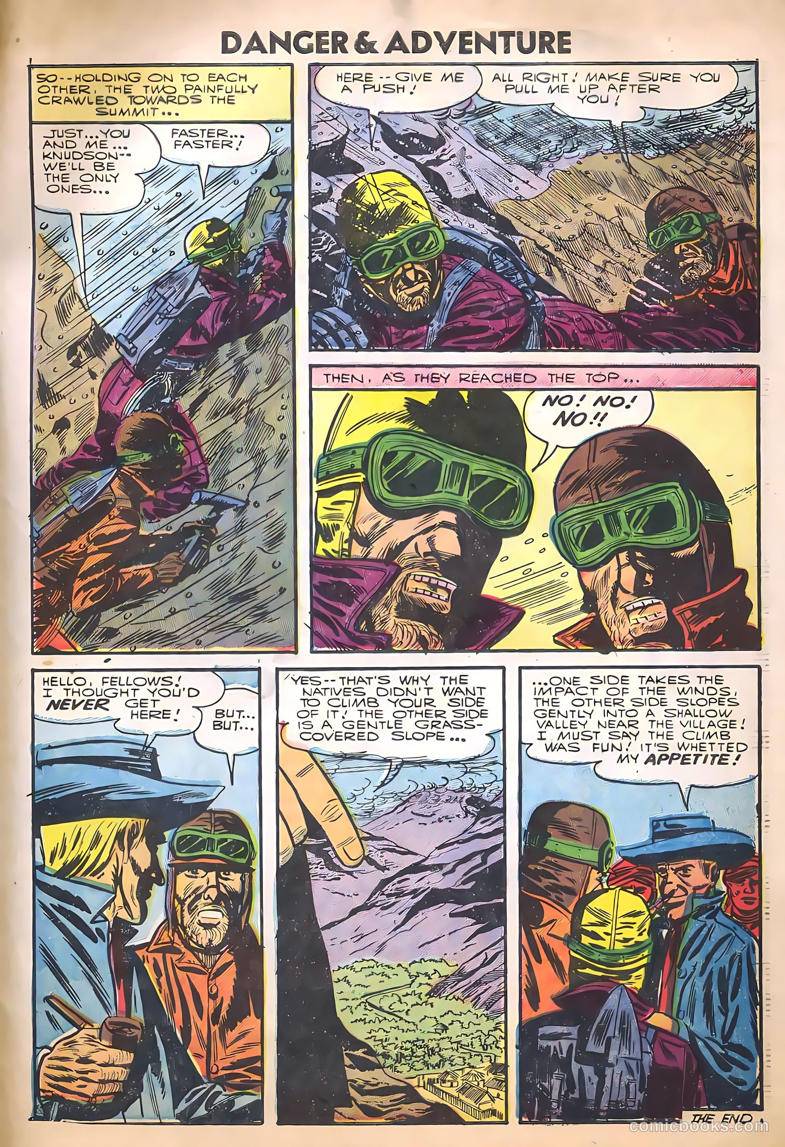 Danger and Adventure #27 (1956) — page 33 of 36