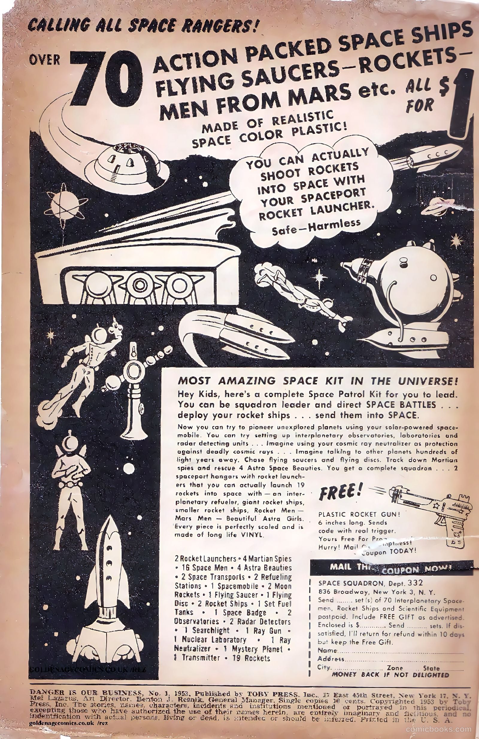 Danger Is Our Business #1 (1953) — page 2 of 37
