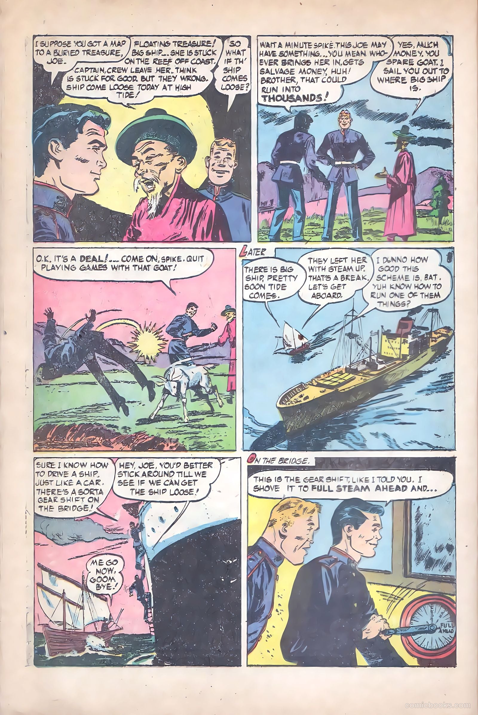 Danger Is Our Business #1 (1953) — page 23 of 37