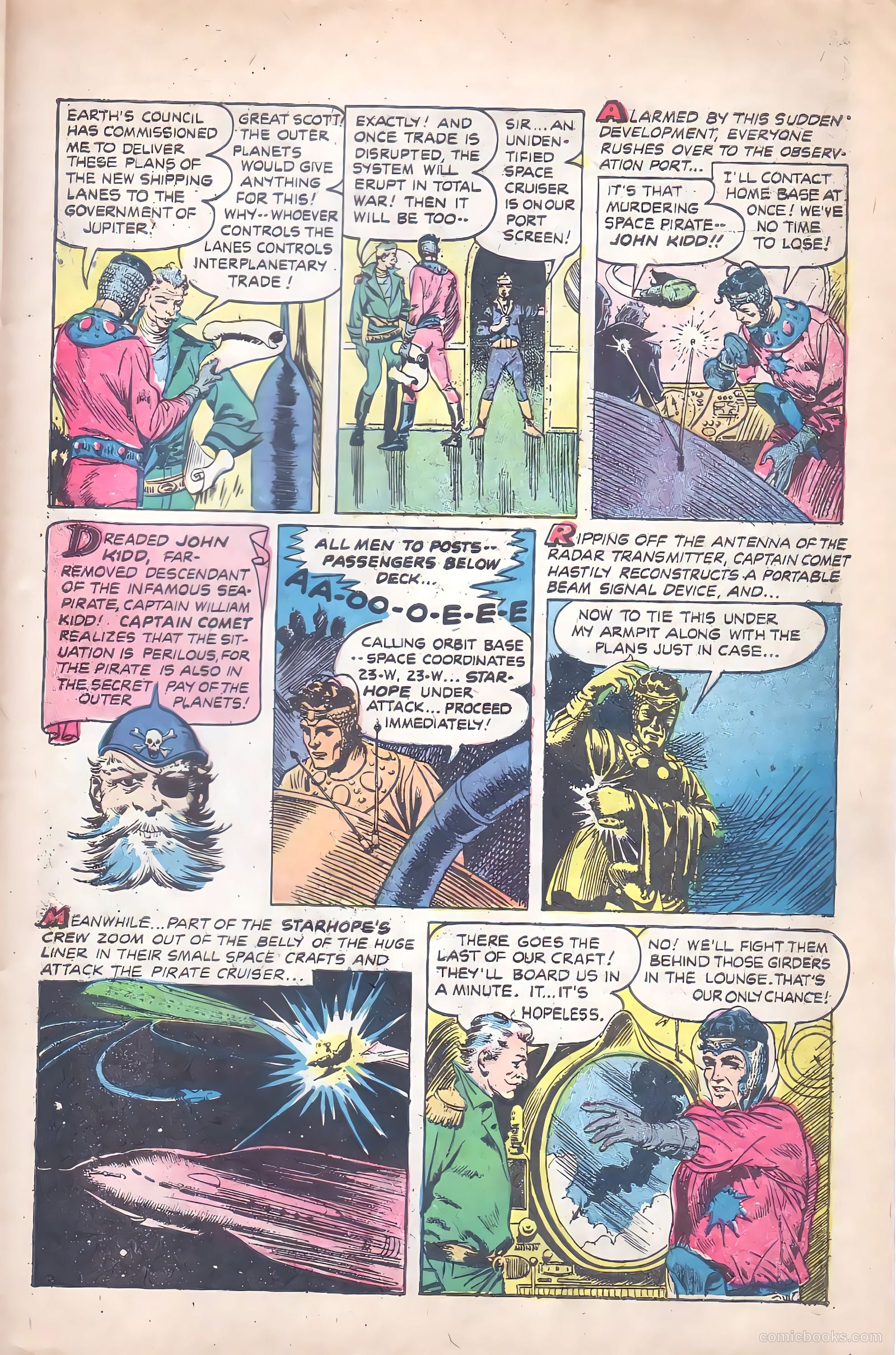 Danger Is Our Business #1 (1953) — page 28 of 37