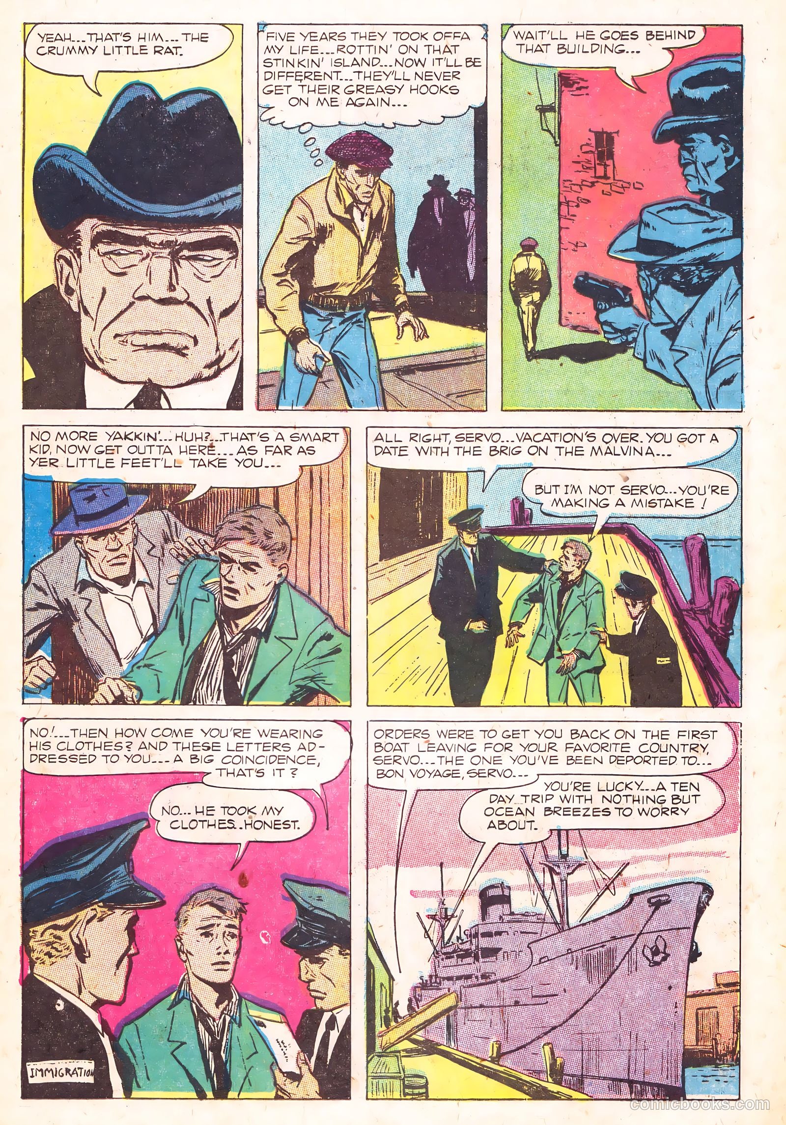 Danger Is Our Business #9 (1958) — page 15 of 36