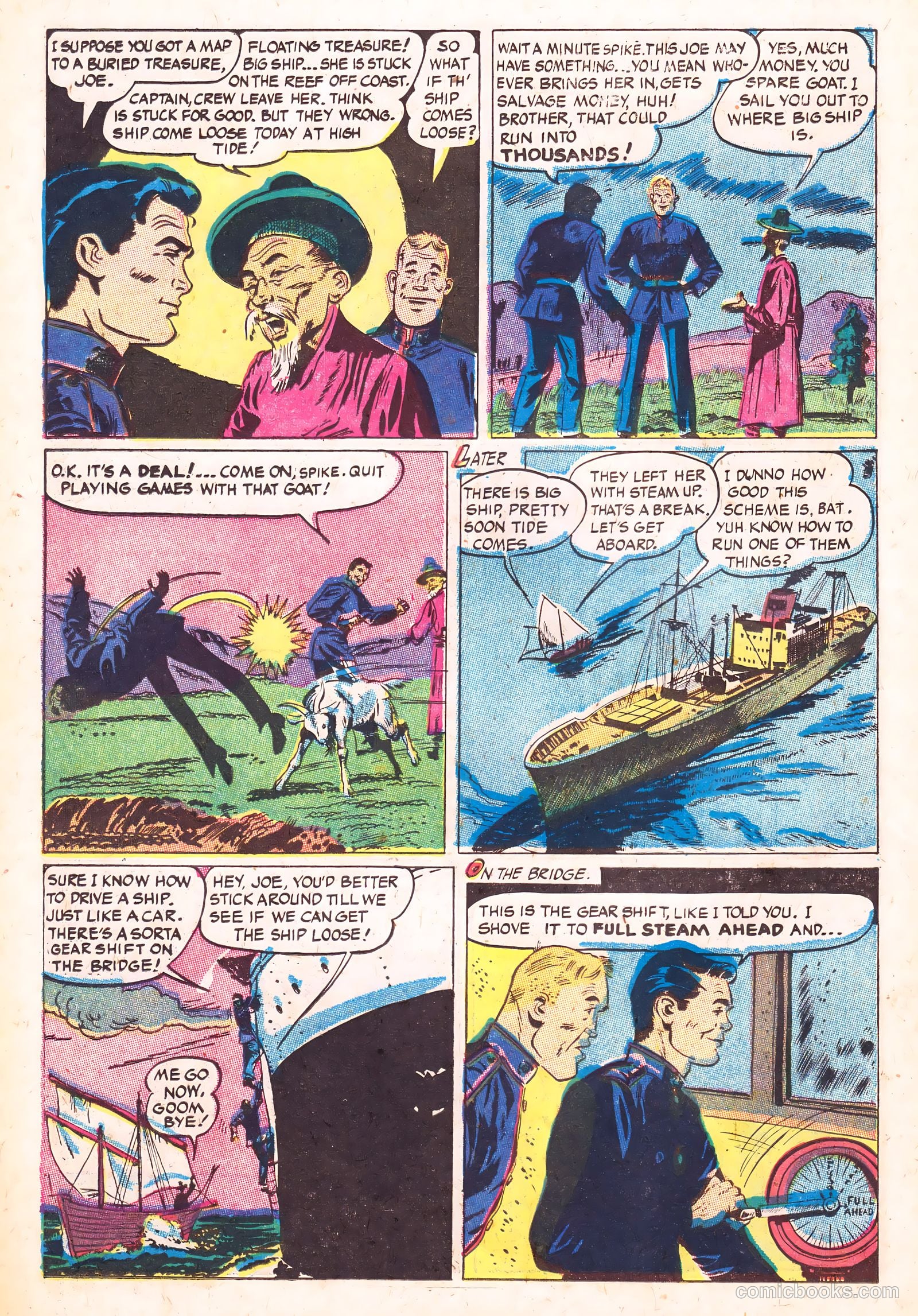Danger Is Our Business #9 (1958) — page 22 of 36