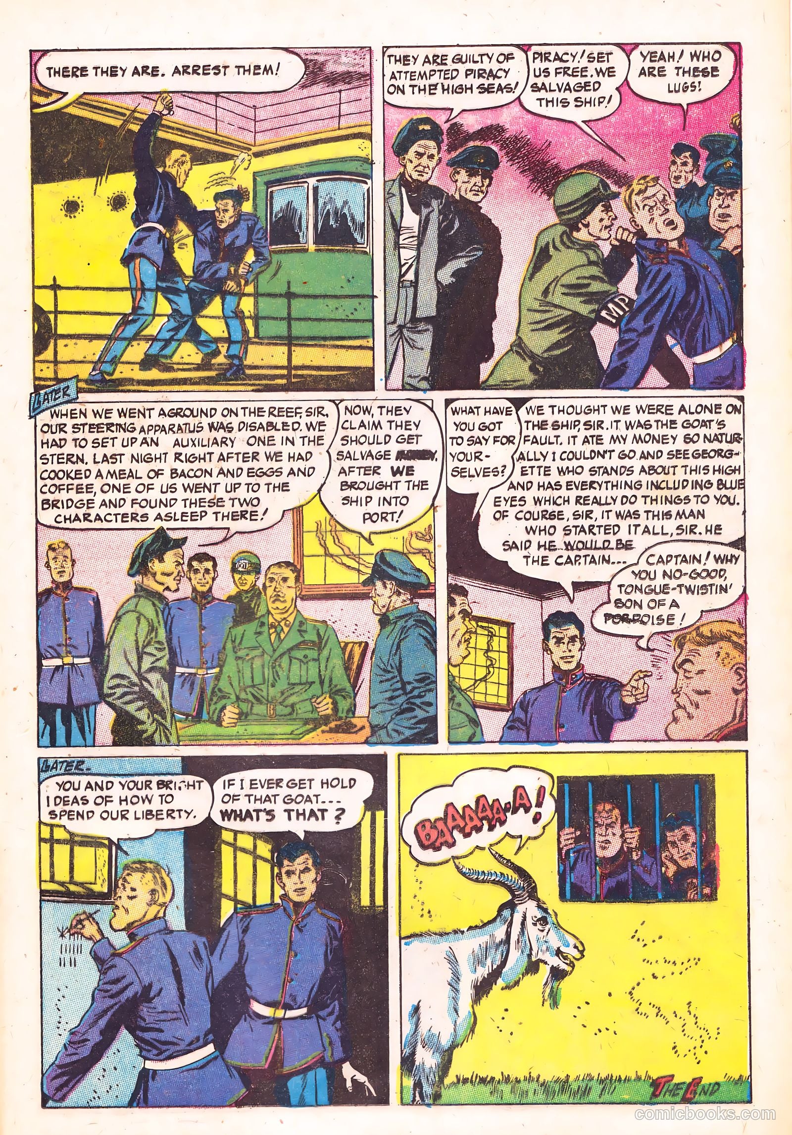 Danger Is Our Business #9 (1958) — page 25 of 36