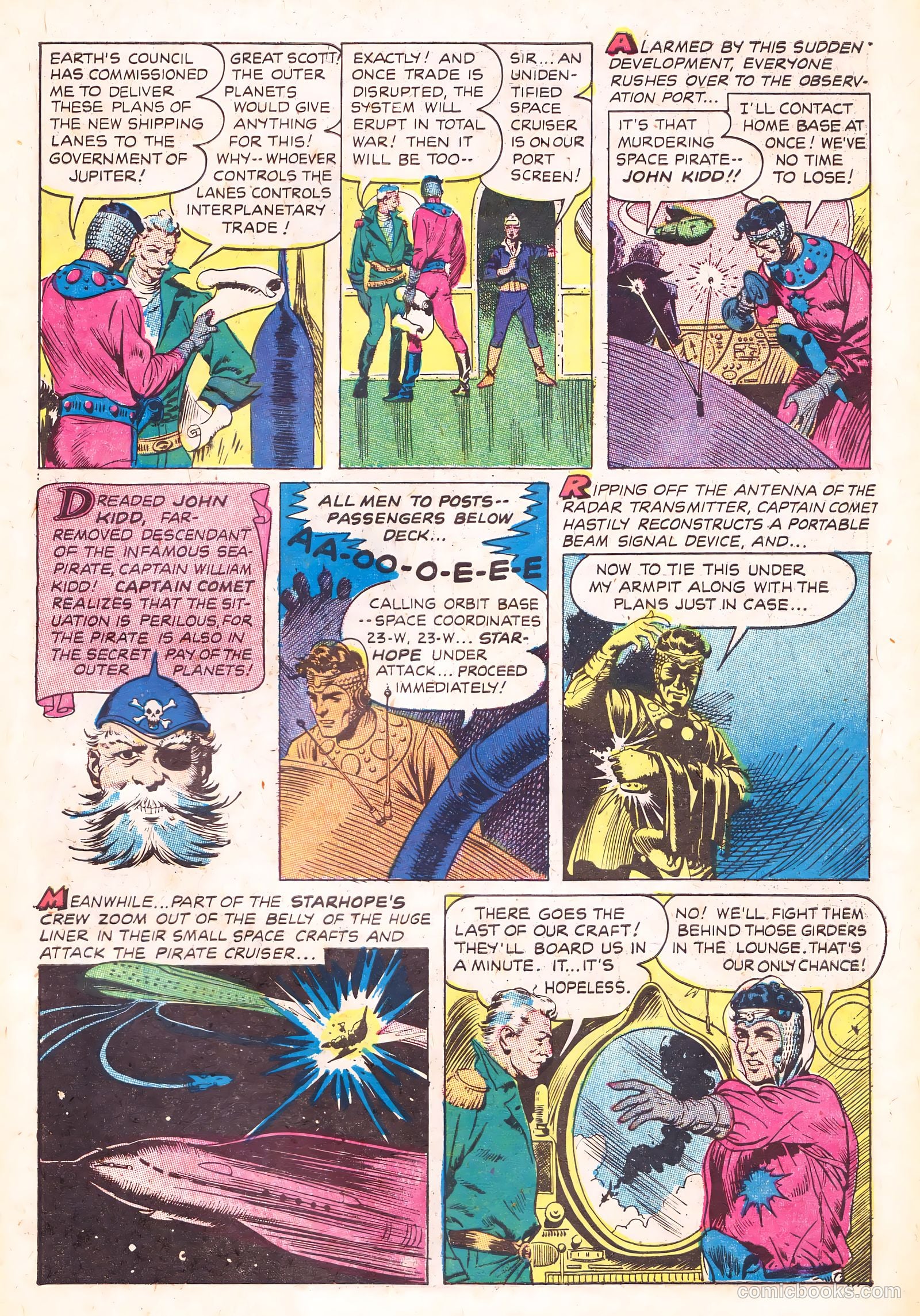 Danger Is Our Business #9 (1958) — page 27 of 36