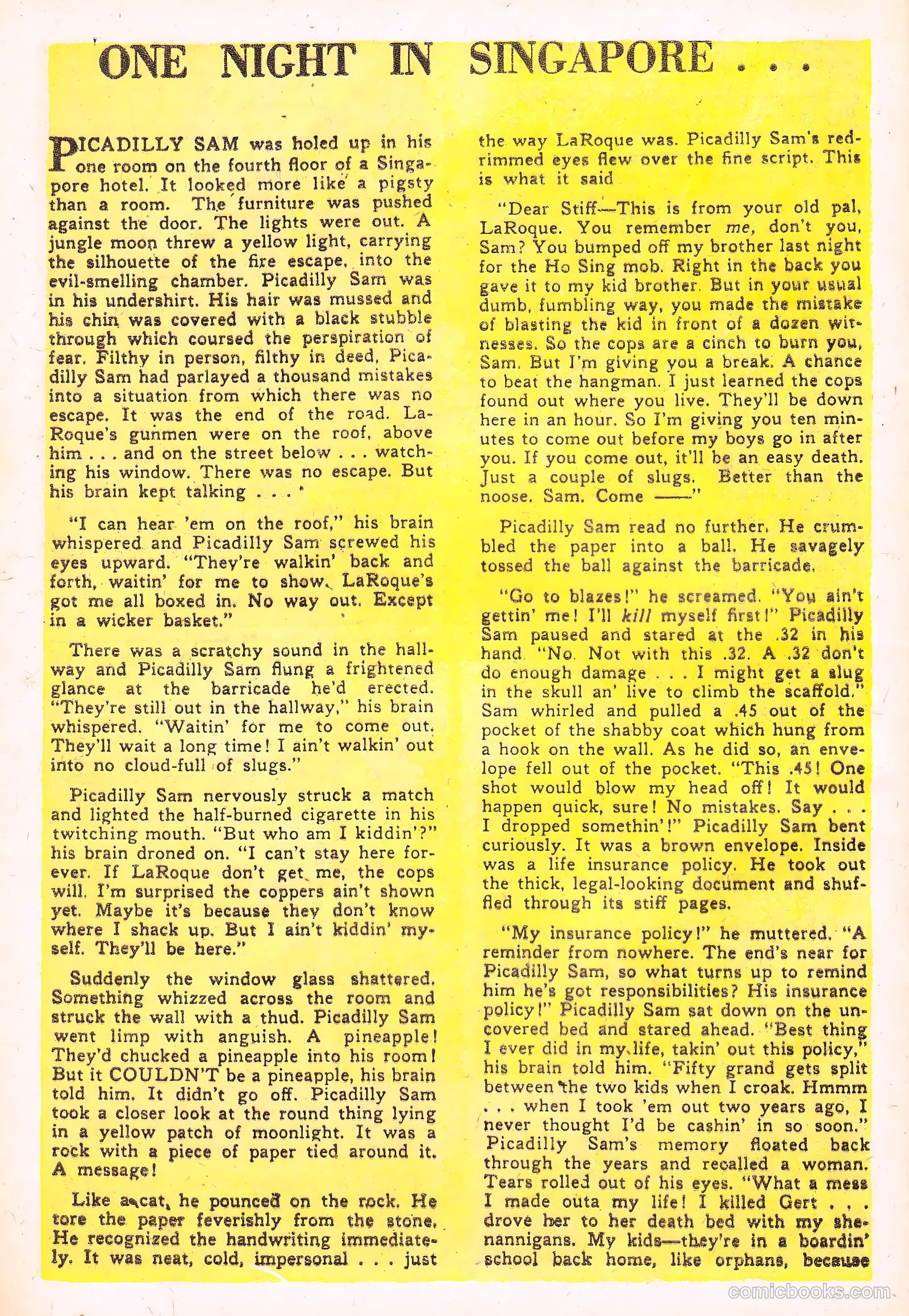 Danger Is Our Business #9 (1958) — page 32 of 36