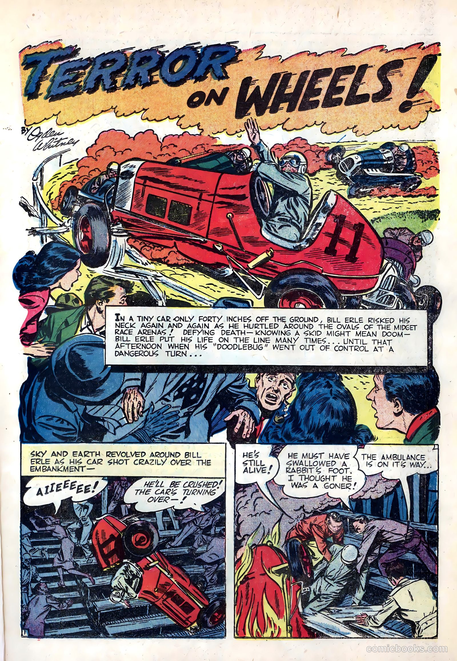 Danger is Their Business #11 (1952) — page 3 of 36