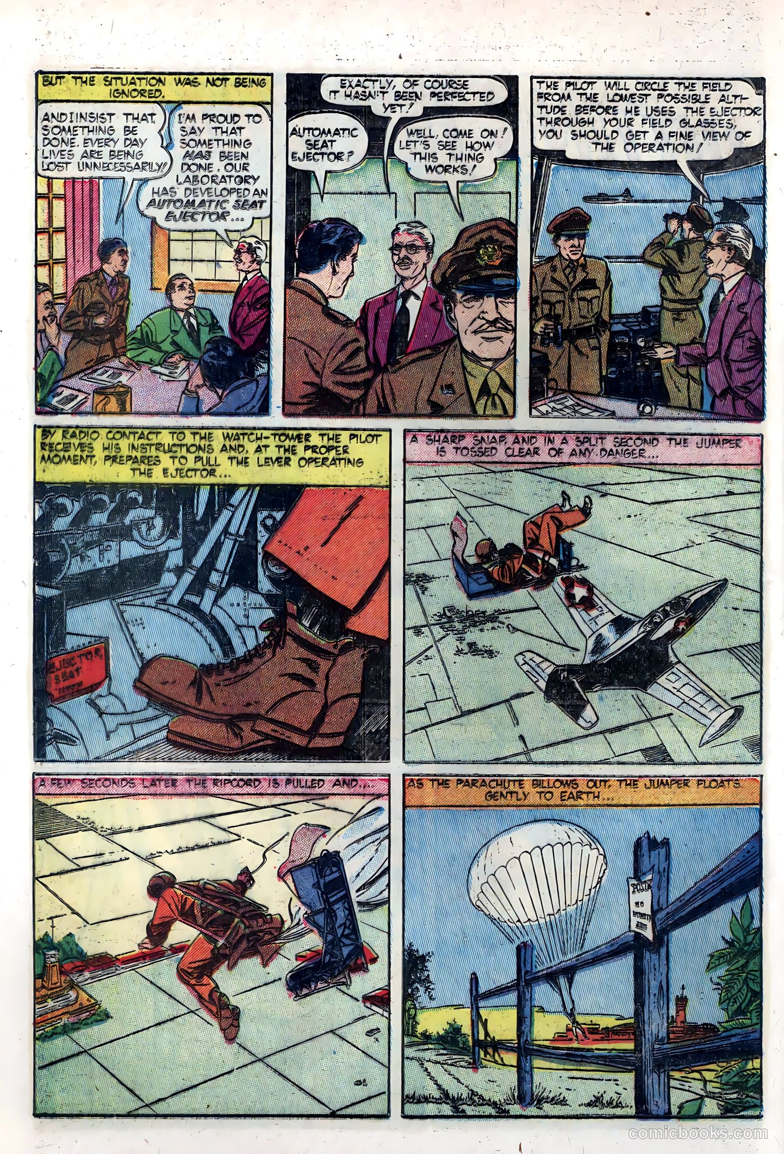 Danger is Their Business #11 (1952) — page 8 of 36