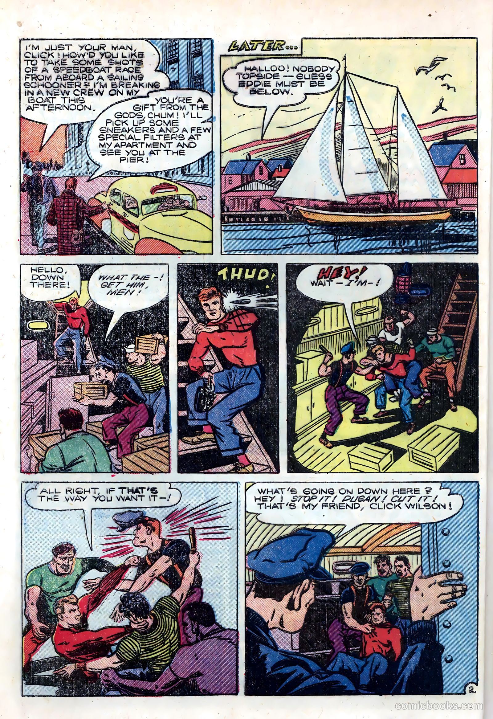 Danger is Their Business #11 (1952) — page 12 of 36