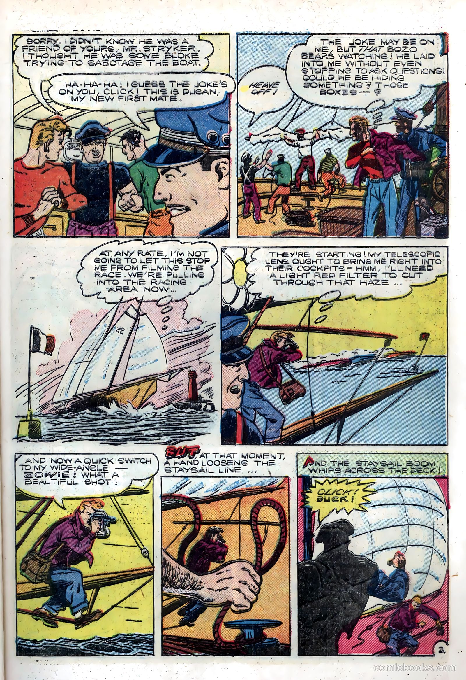 Danger is Their Business #11 (1952) — page 13 of 36