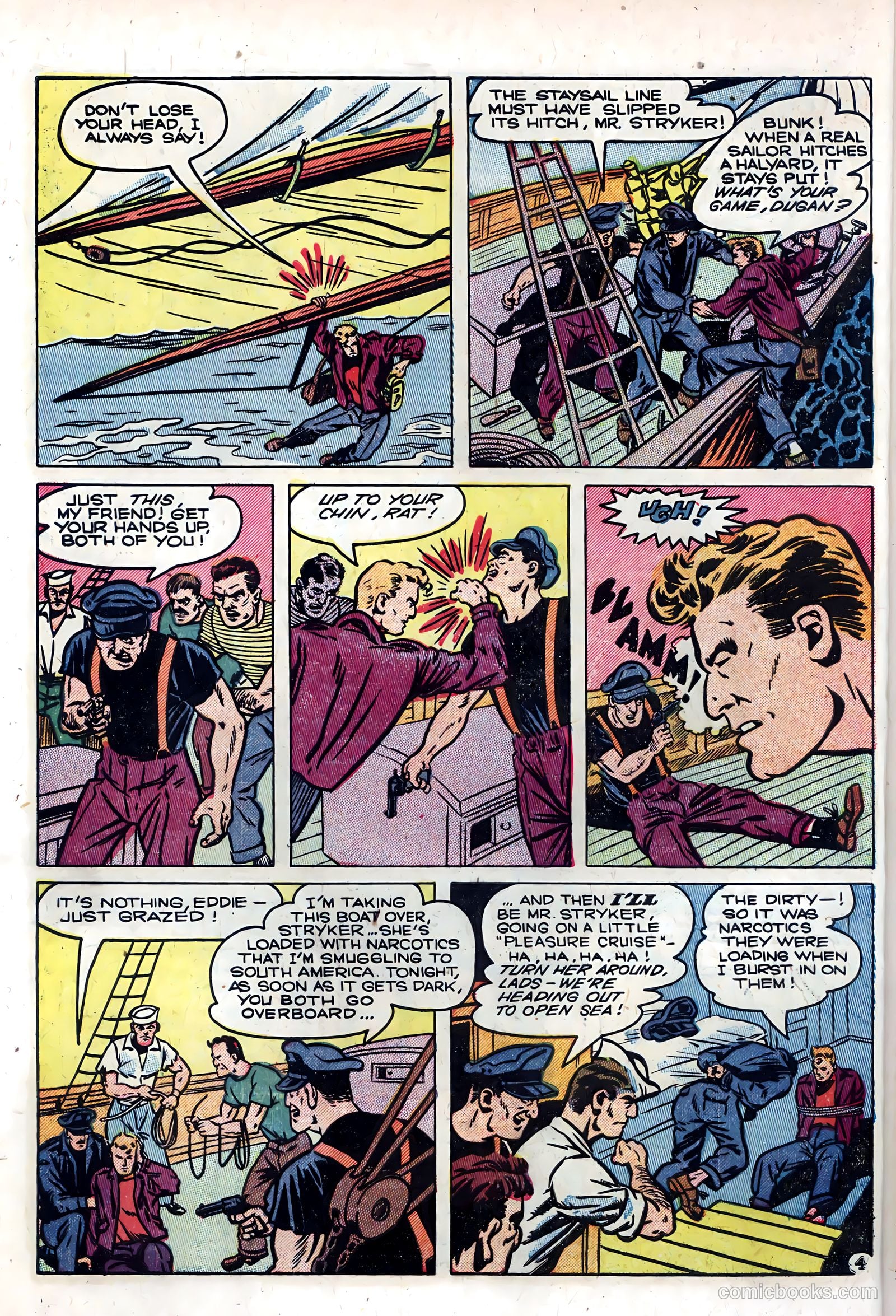 Danger is Their Business #11 (1952) — page 14 of 36