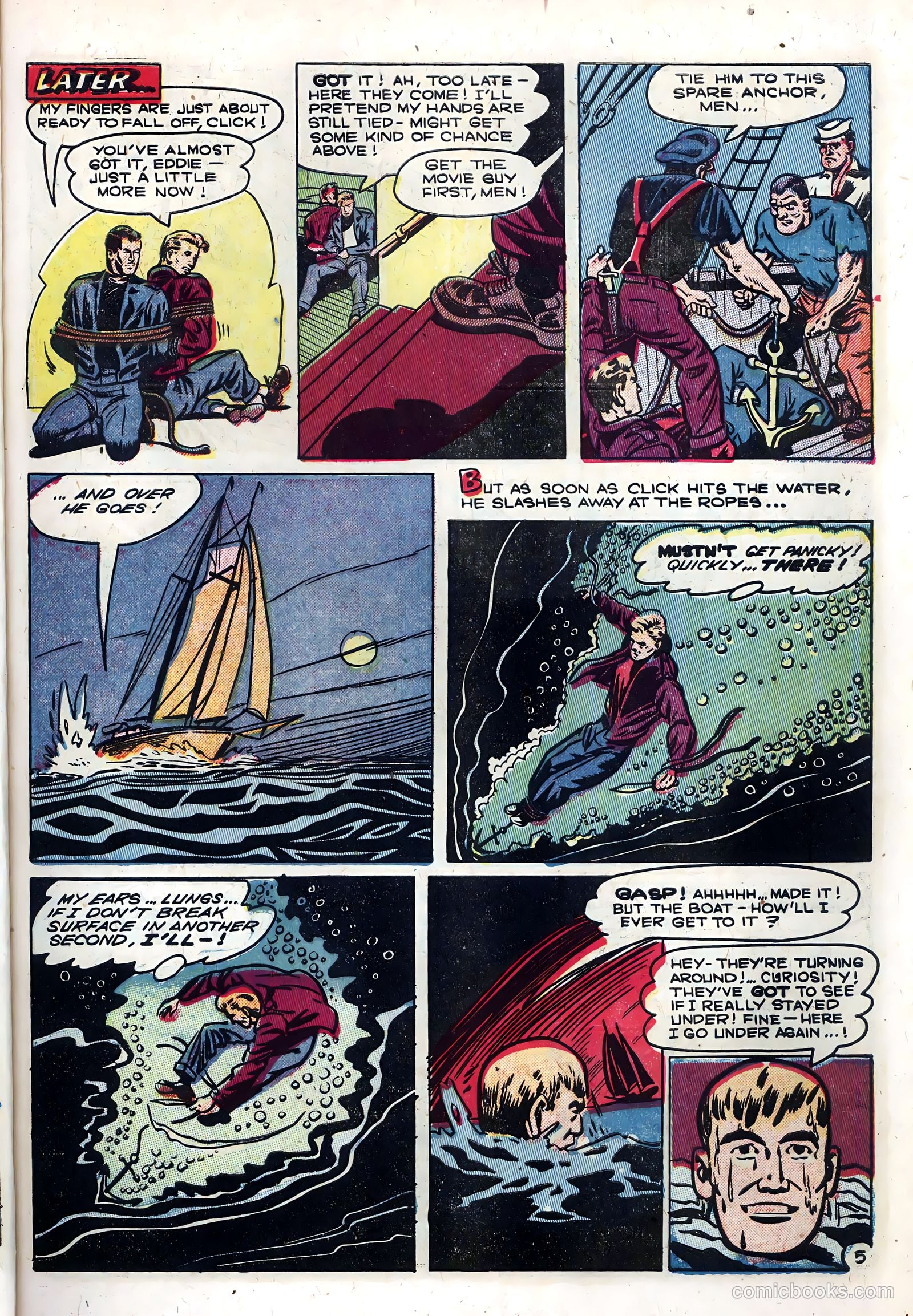 Danger is Their Business #11 (1952) — page 15 of 36