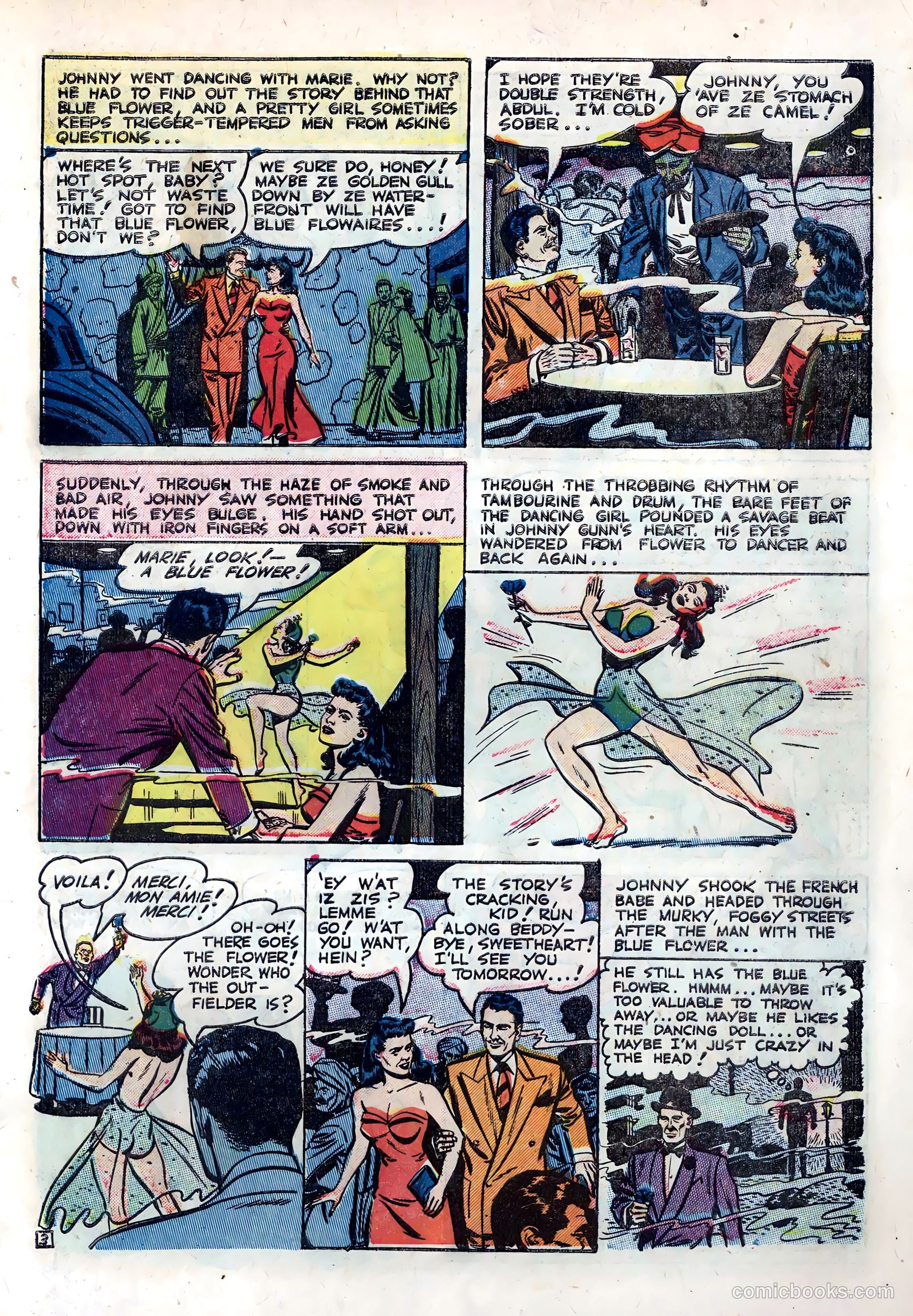 Danger is Their Business #11 (1952) — page 19 of 36