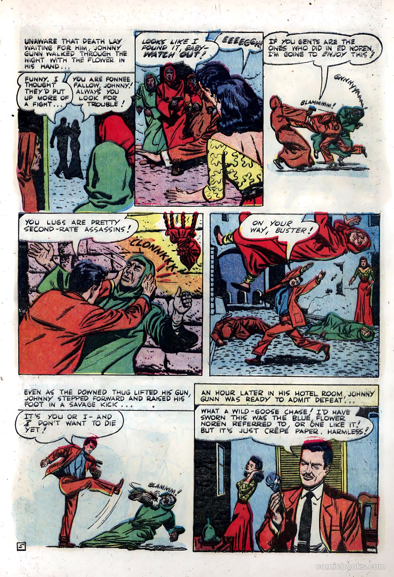 Danger is Their Business #11 (1952) — page 21 of 36