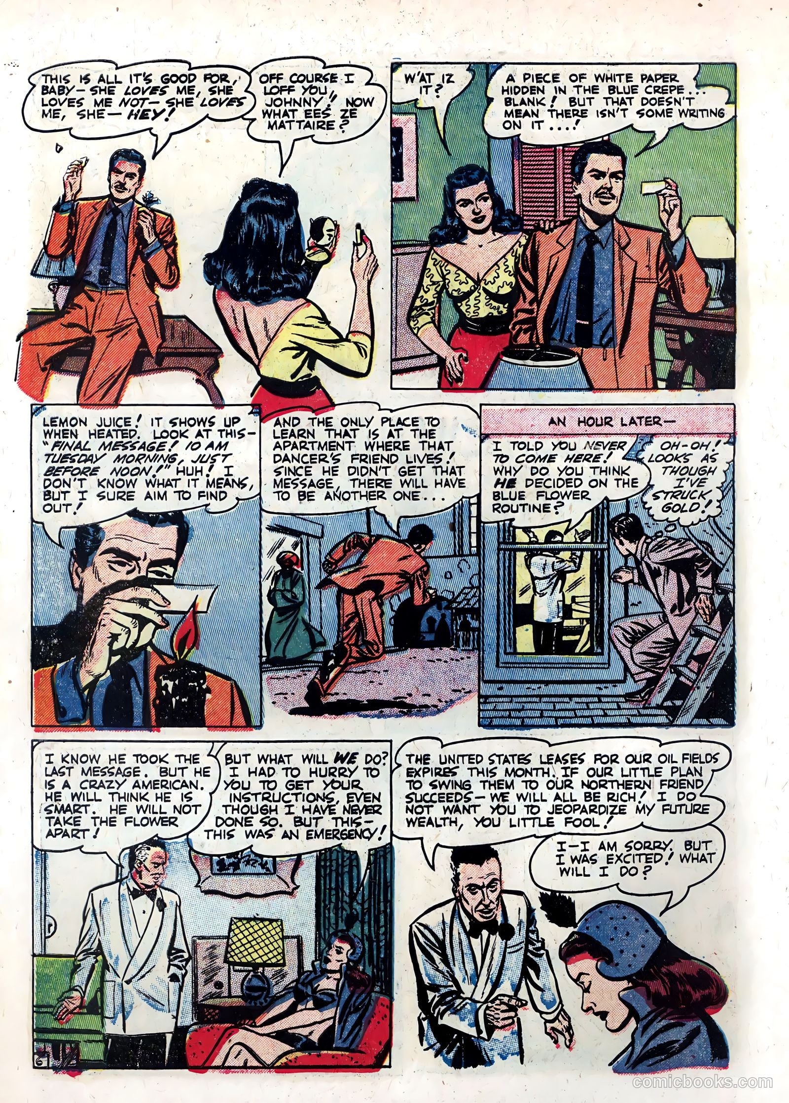 Danger is Their Business #11 (1952) — page 22 of 36