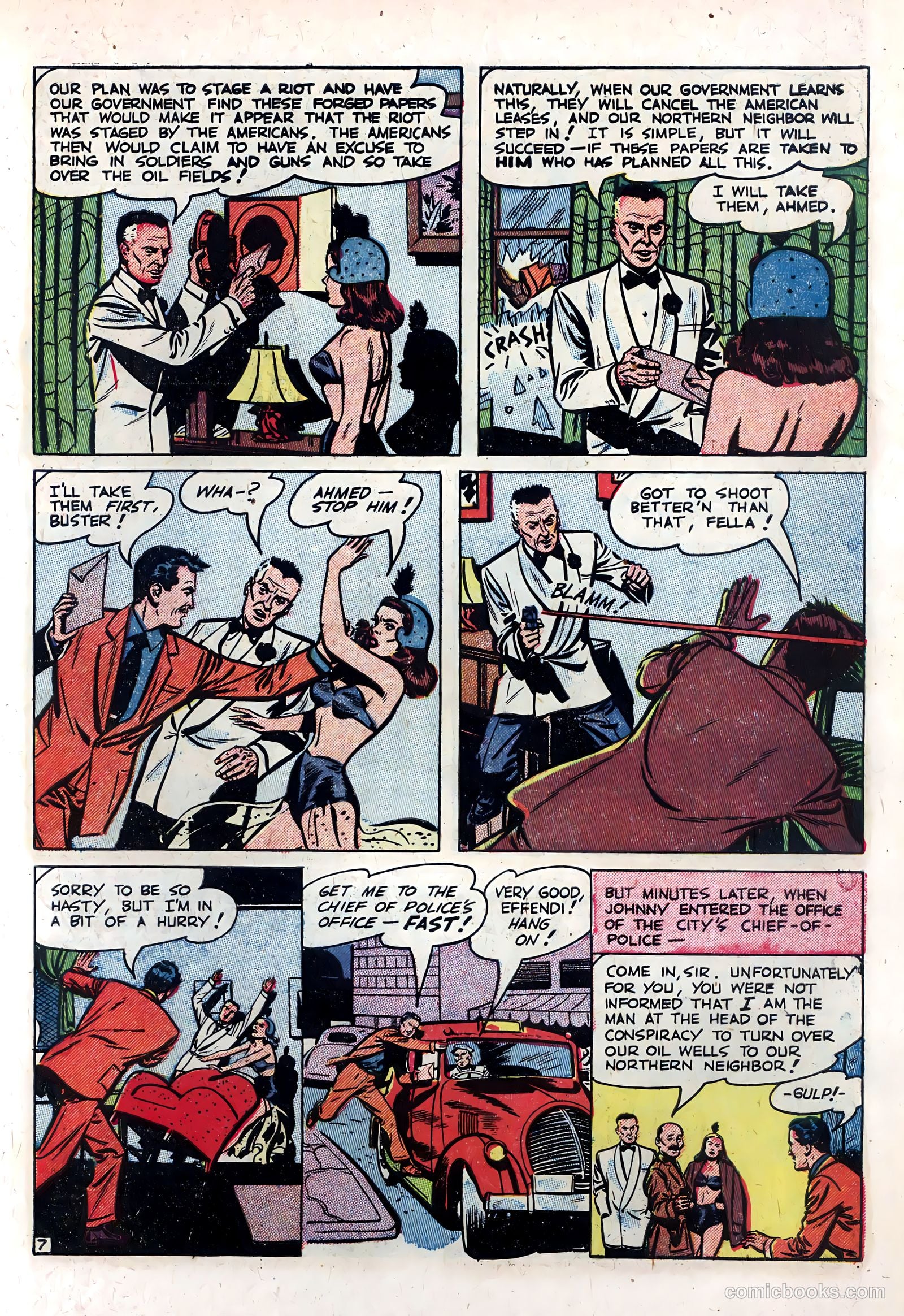 Danger is Their Business #11 (1952) — page 23 of 36