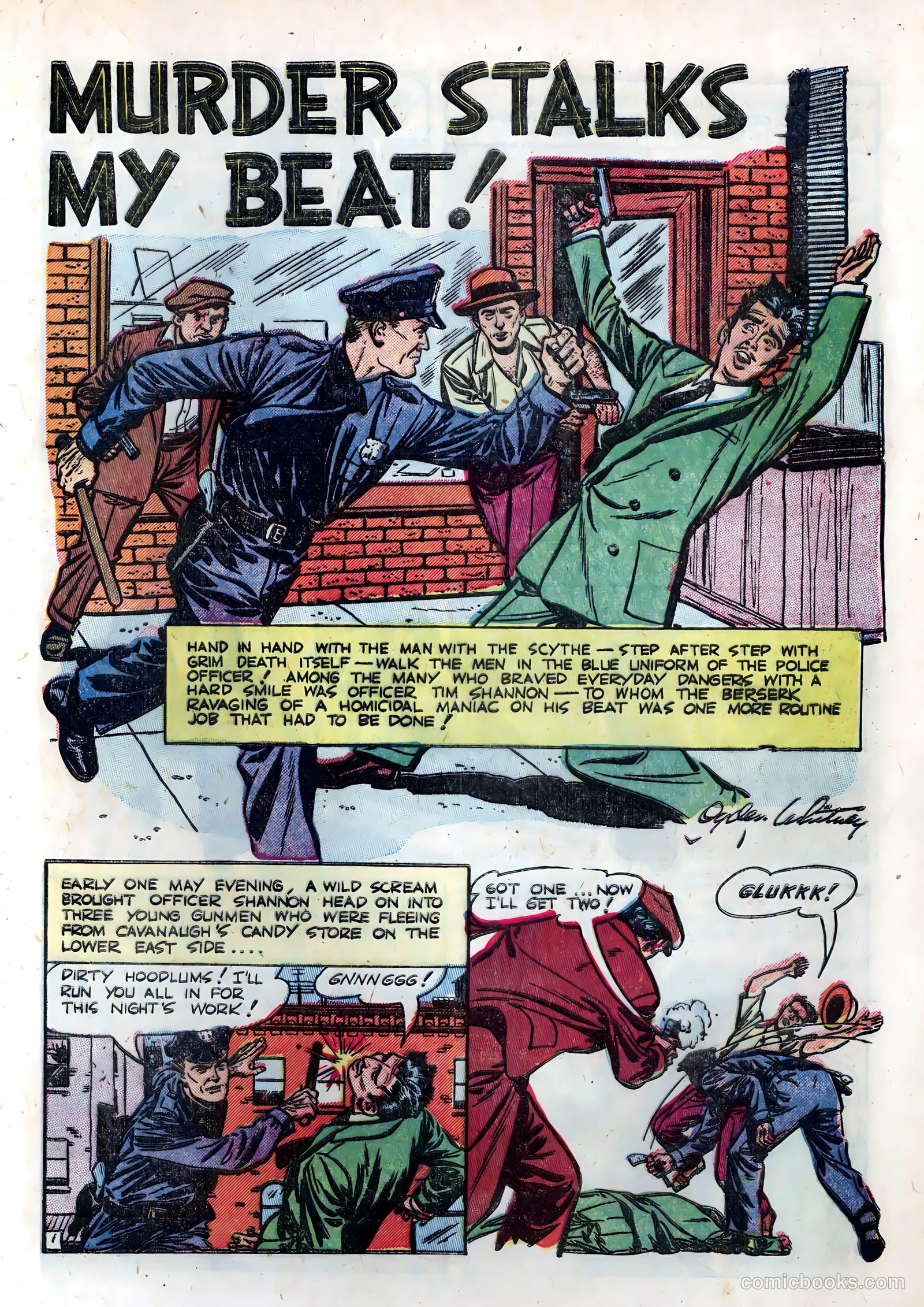 Danger is Their Business #11 (1952) — page 25 of 36
