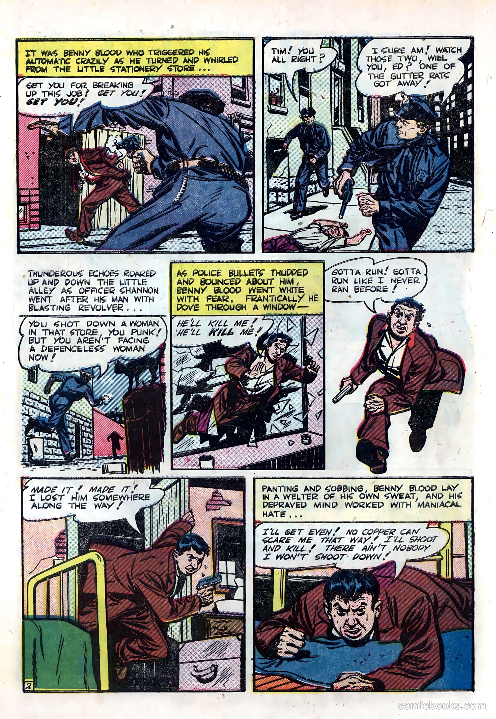 Danger is Their Business #11 (1952) — page 26 of 36