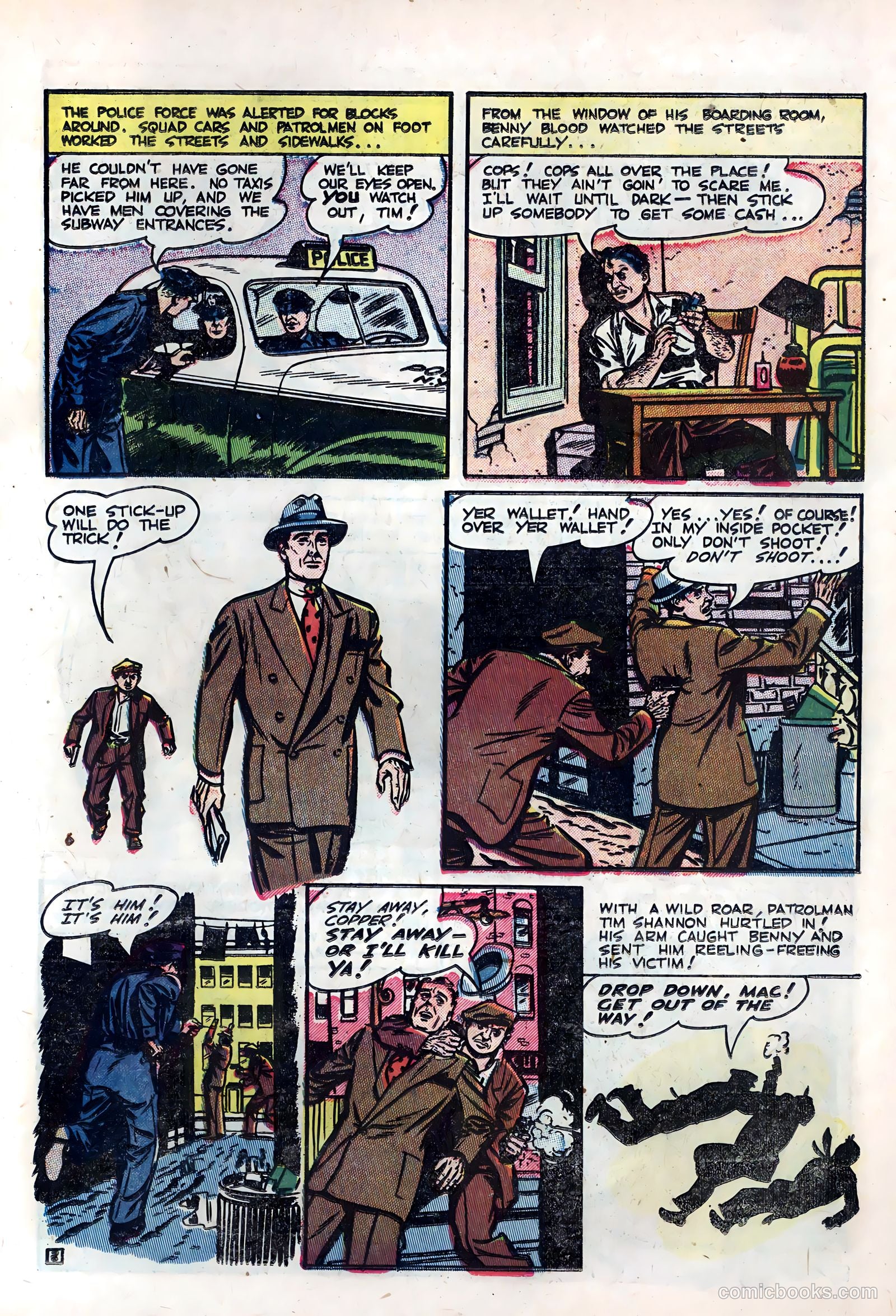 Danger is Their Business #11 (1952) — page 27 of 36