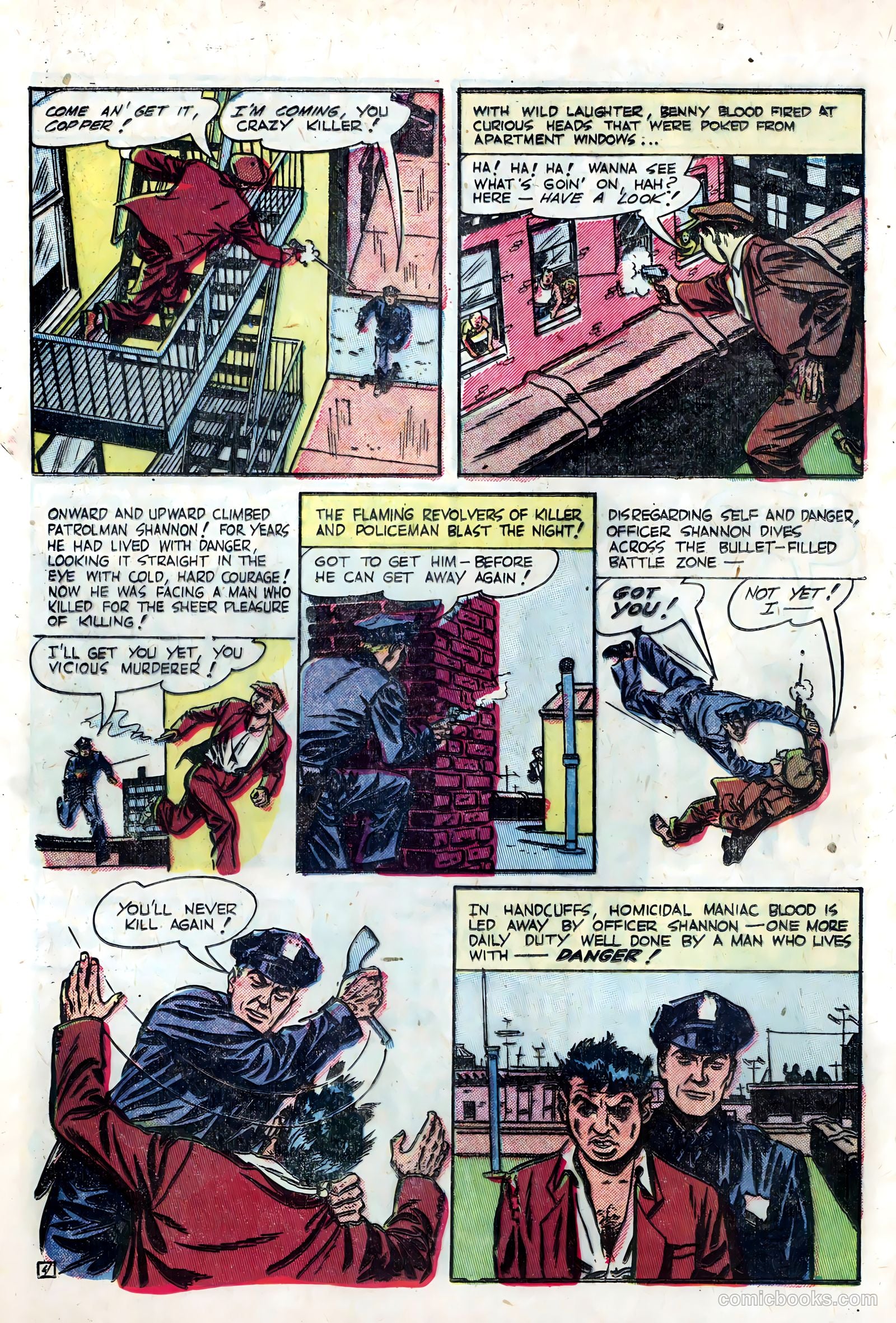 Danger is Their Business #11 (1952) — page 28 of 36