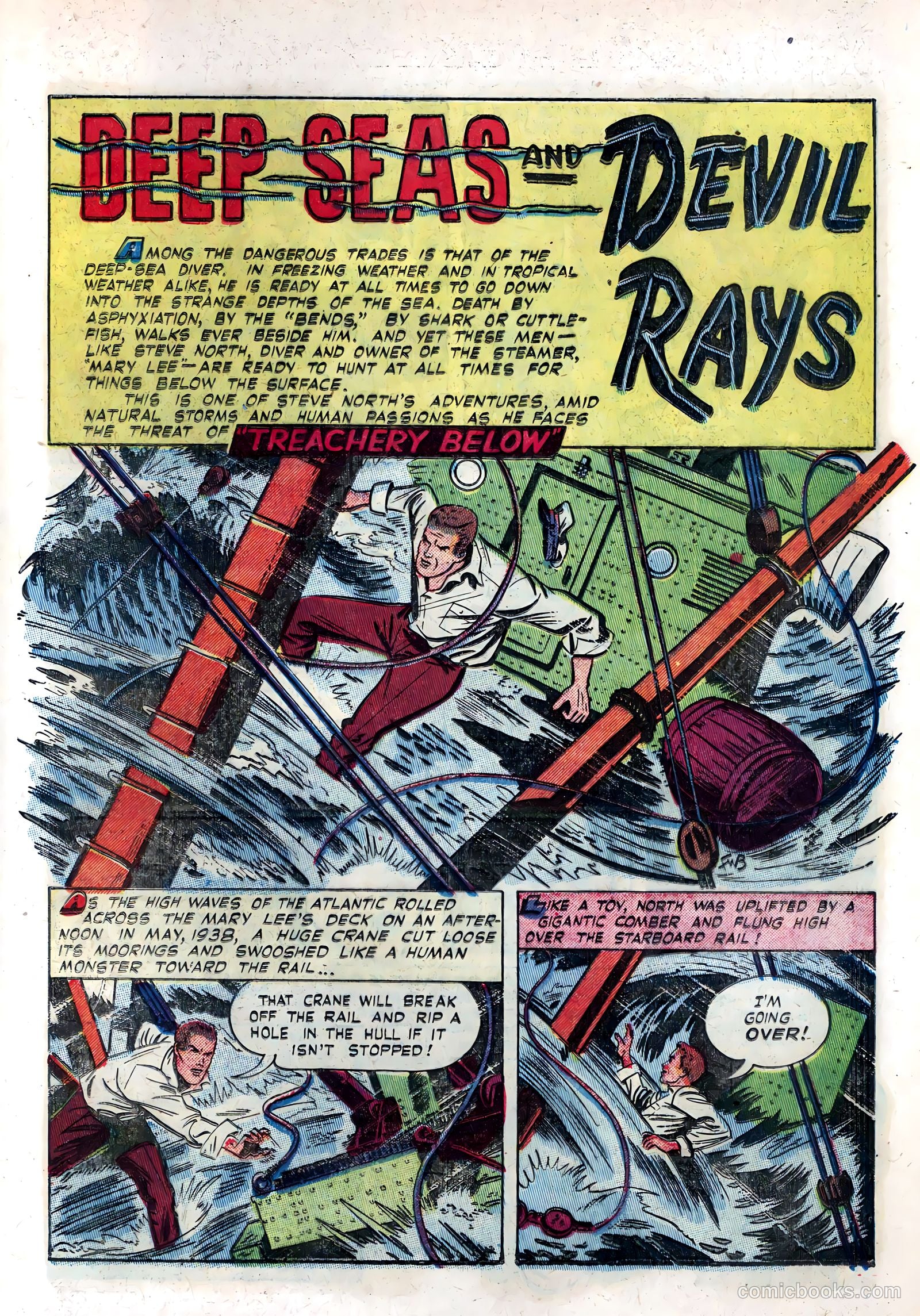 Danger is Their Business #11 (1952) — page 29 of 36