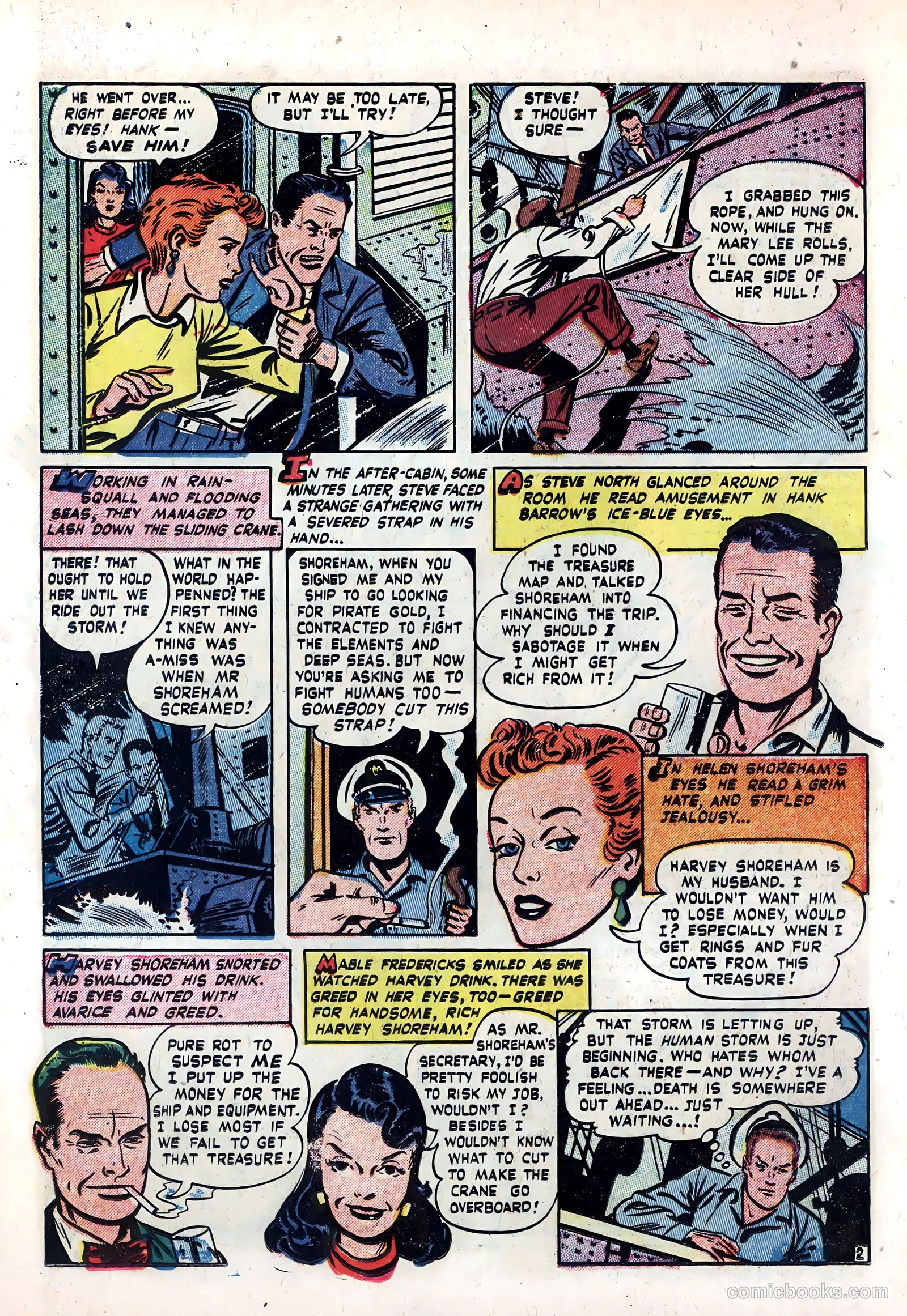 Danger is Their Business #11 (1952) — page 30 of 36