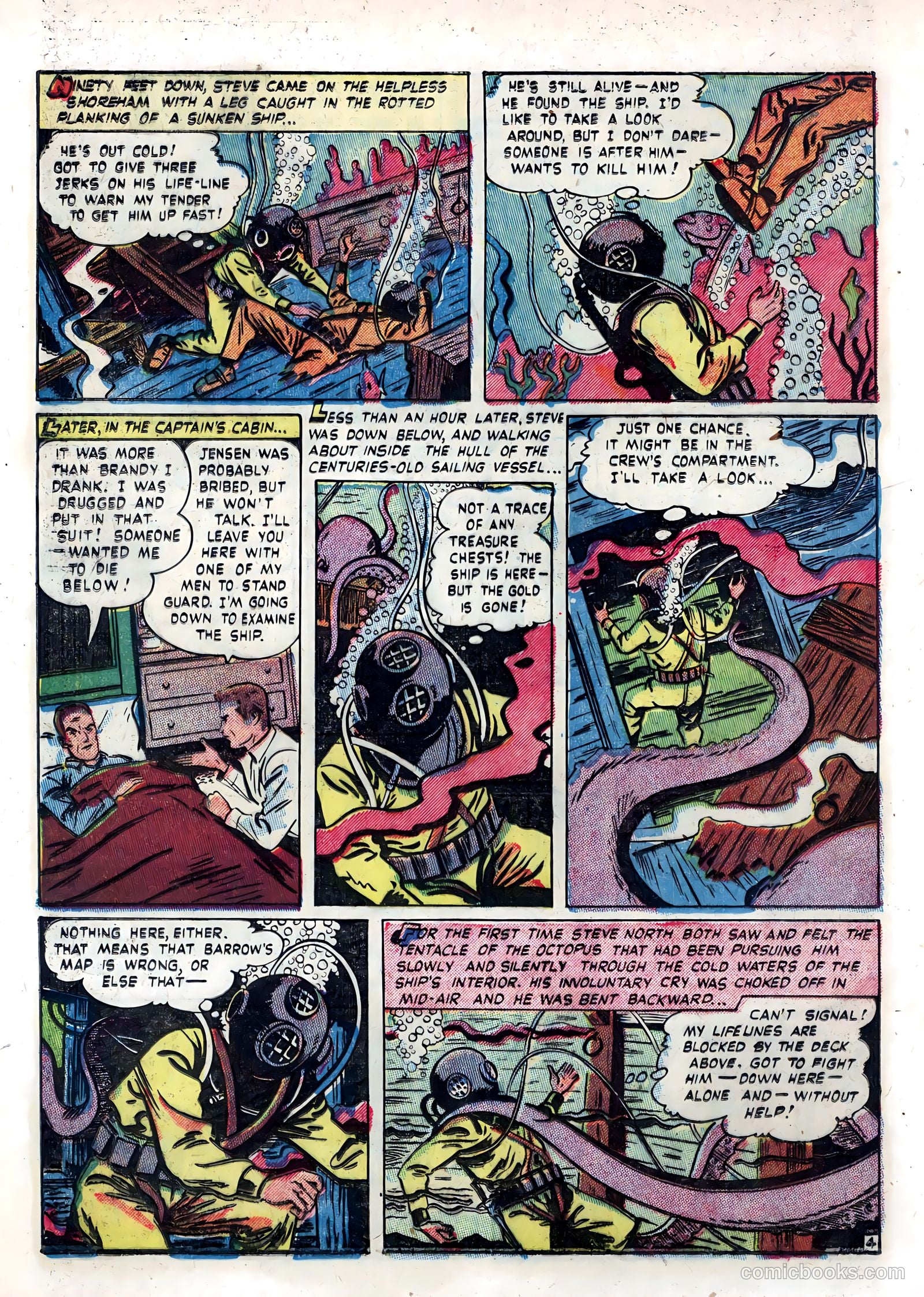 Danger is Their Business #11 (1952) — page 32 of 36